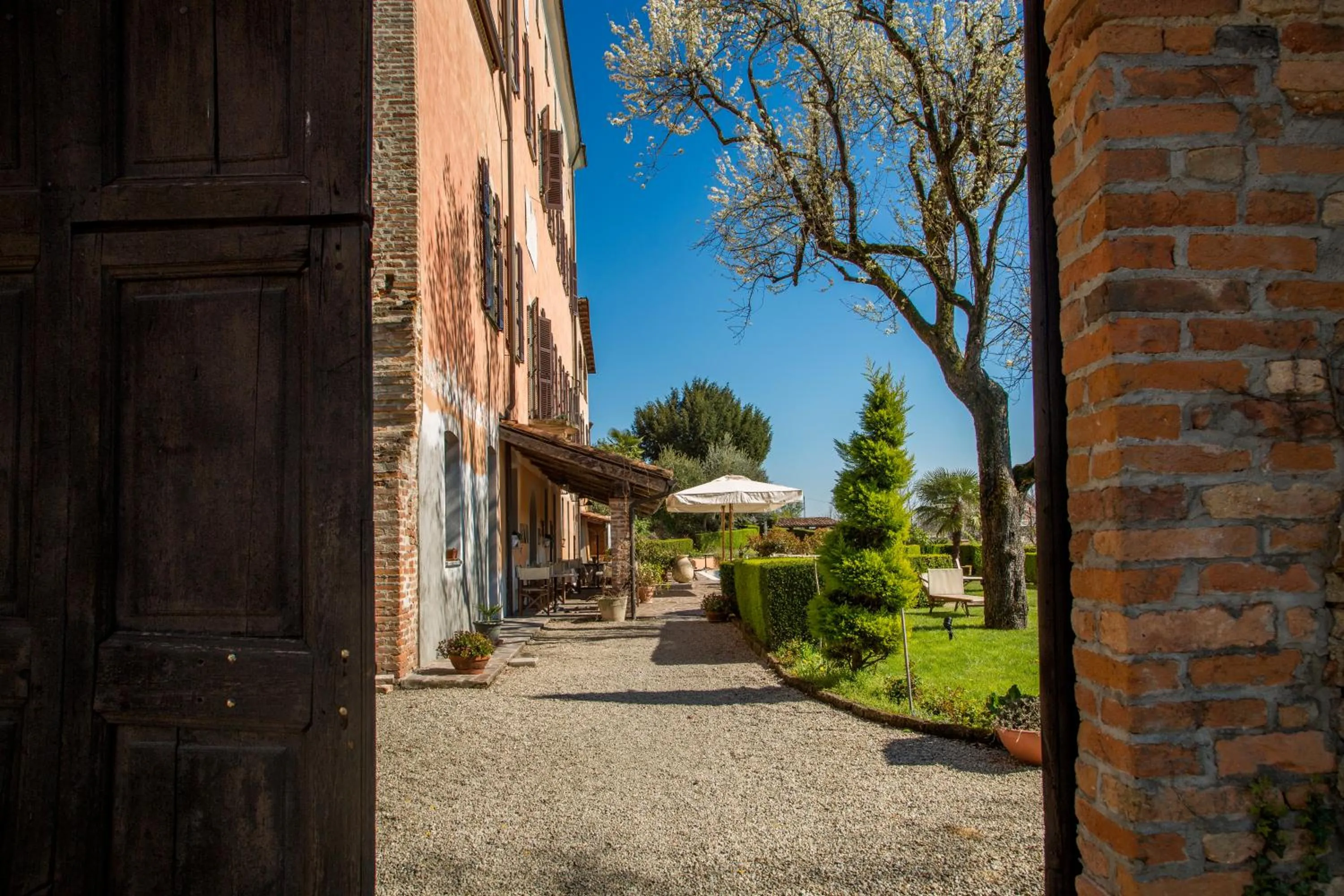 Garden in Sunstar Hotel Piemont Castello di Villa