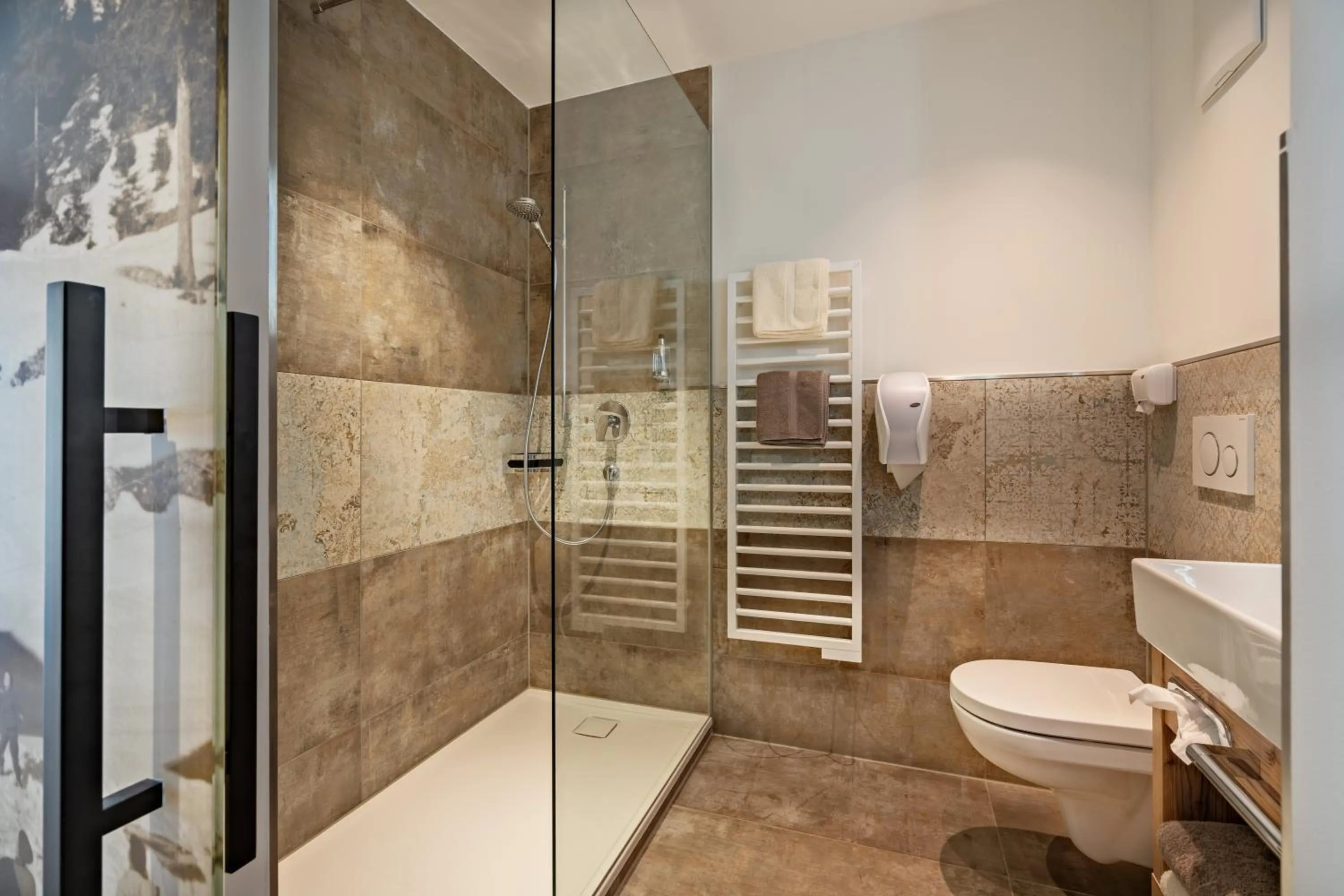 Bathroom in Hotel Stern