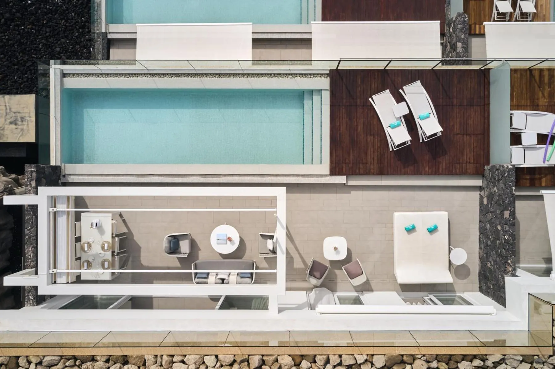 Bird's eye view in Royal Hideaway Corales Suites