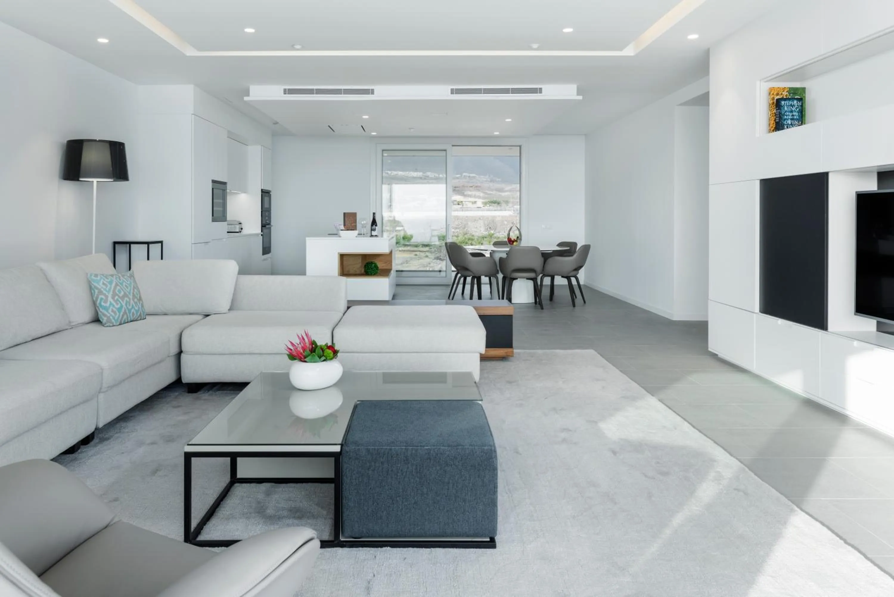 Seating area in Royal Hideaway Corales Suites