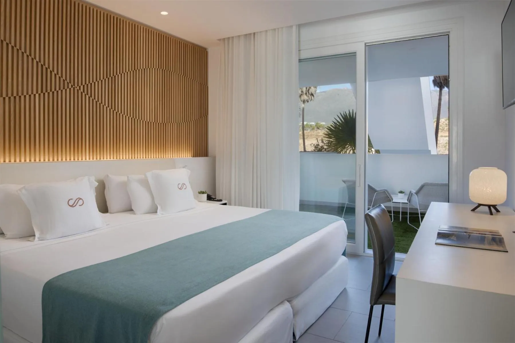 Bed in Royal Hideaway Corales Suites