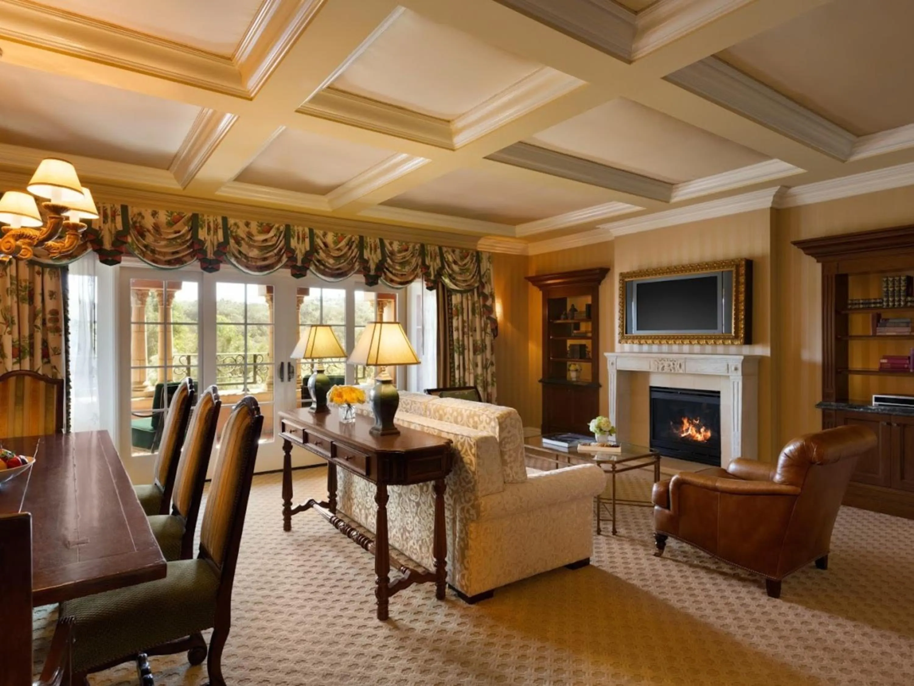 Living room in Fairmont Grand Del Mar