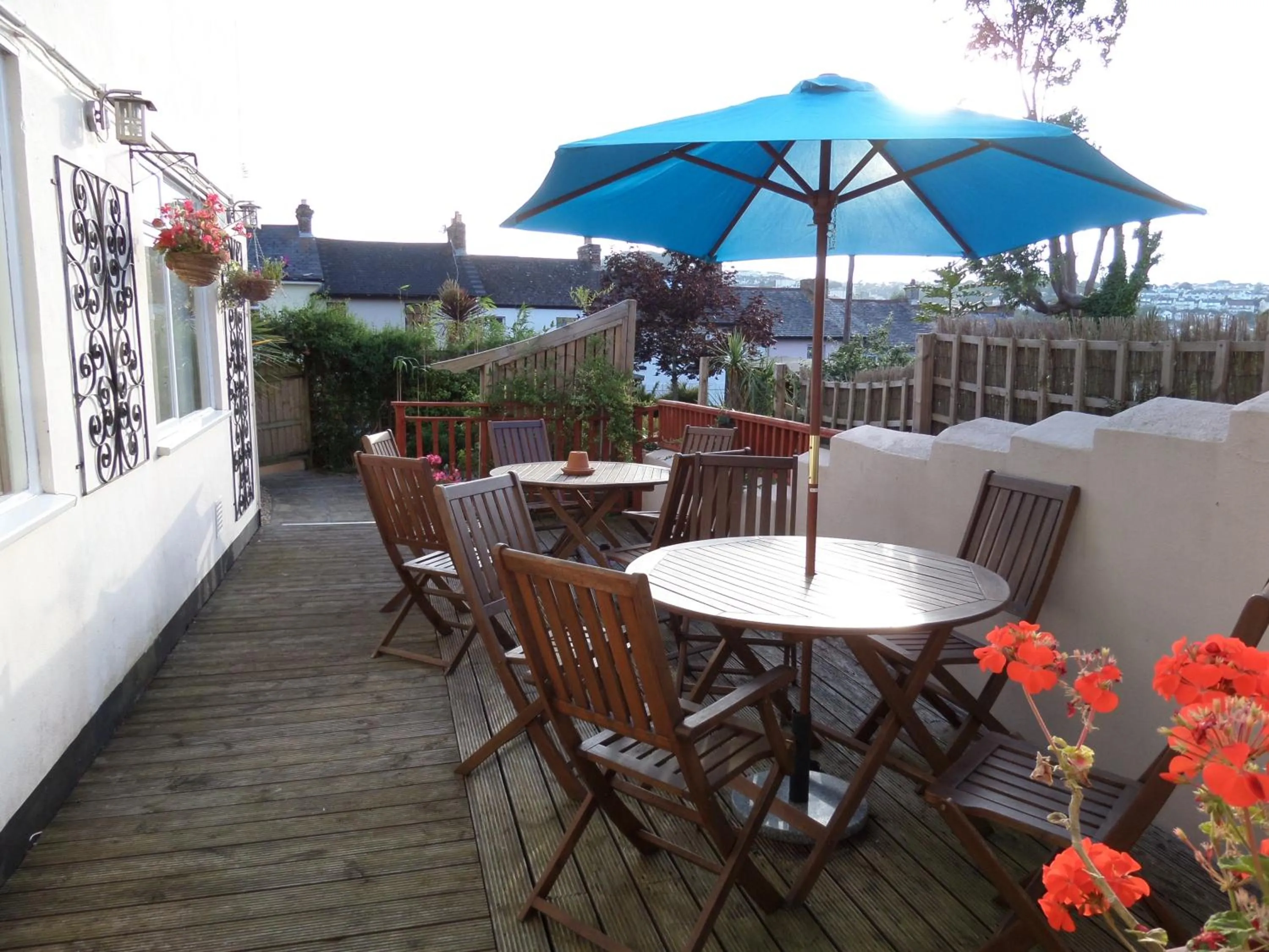 Patio in Beecroft Lodge