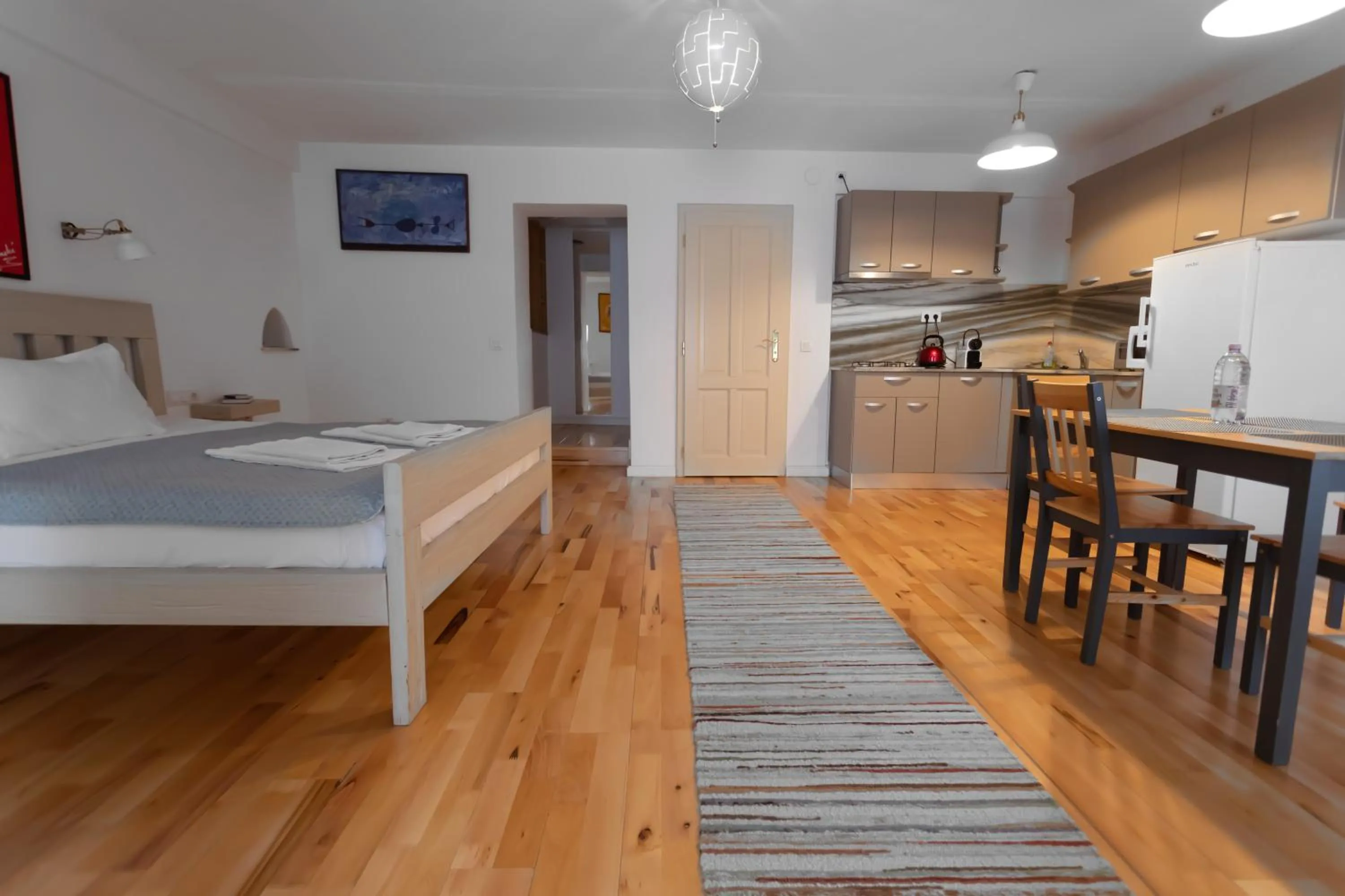 Bed in YellowBoot Aparthotel