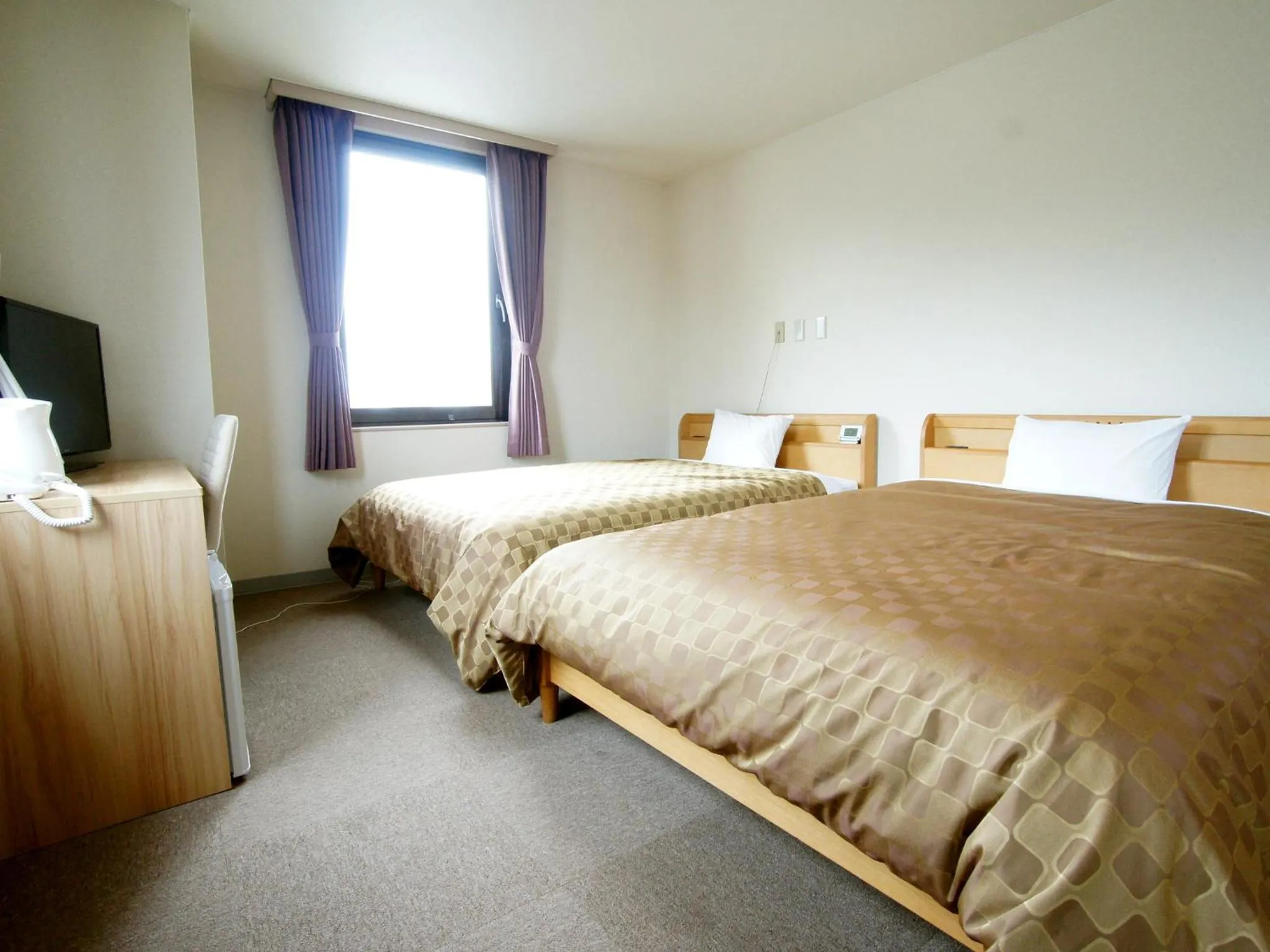 Photo of the whole room, Bed in Hotel Trend Iwakuni