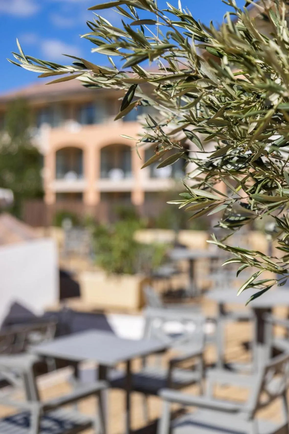 Balcony/Terrace in Domaine Les Sources de Dieulefit