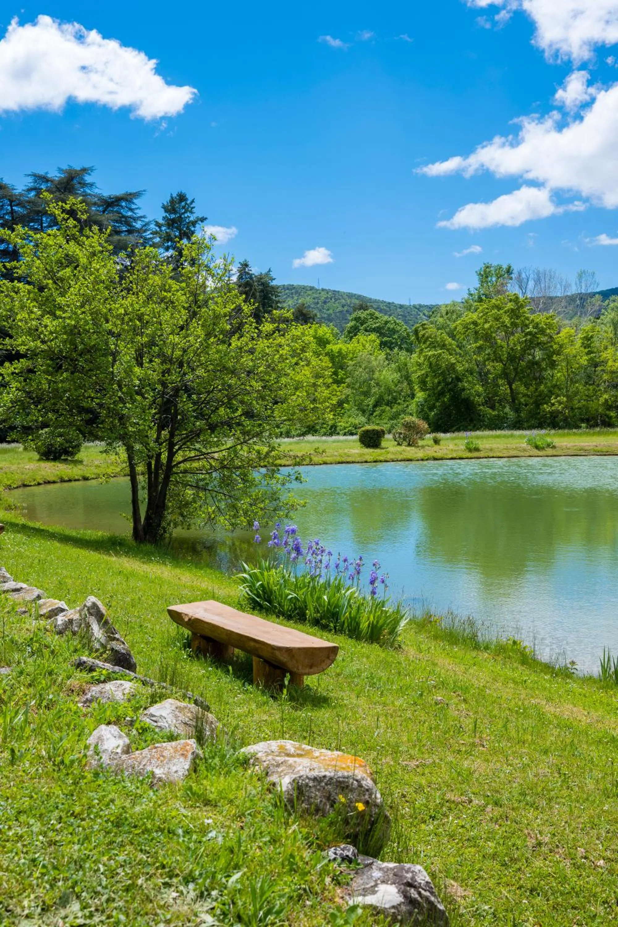 Natural landscape in Domaine Les Sources de Dieulefit