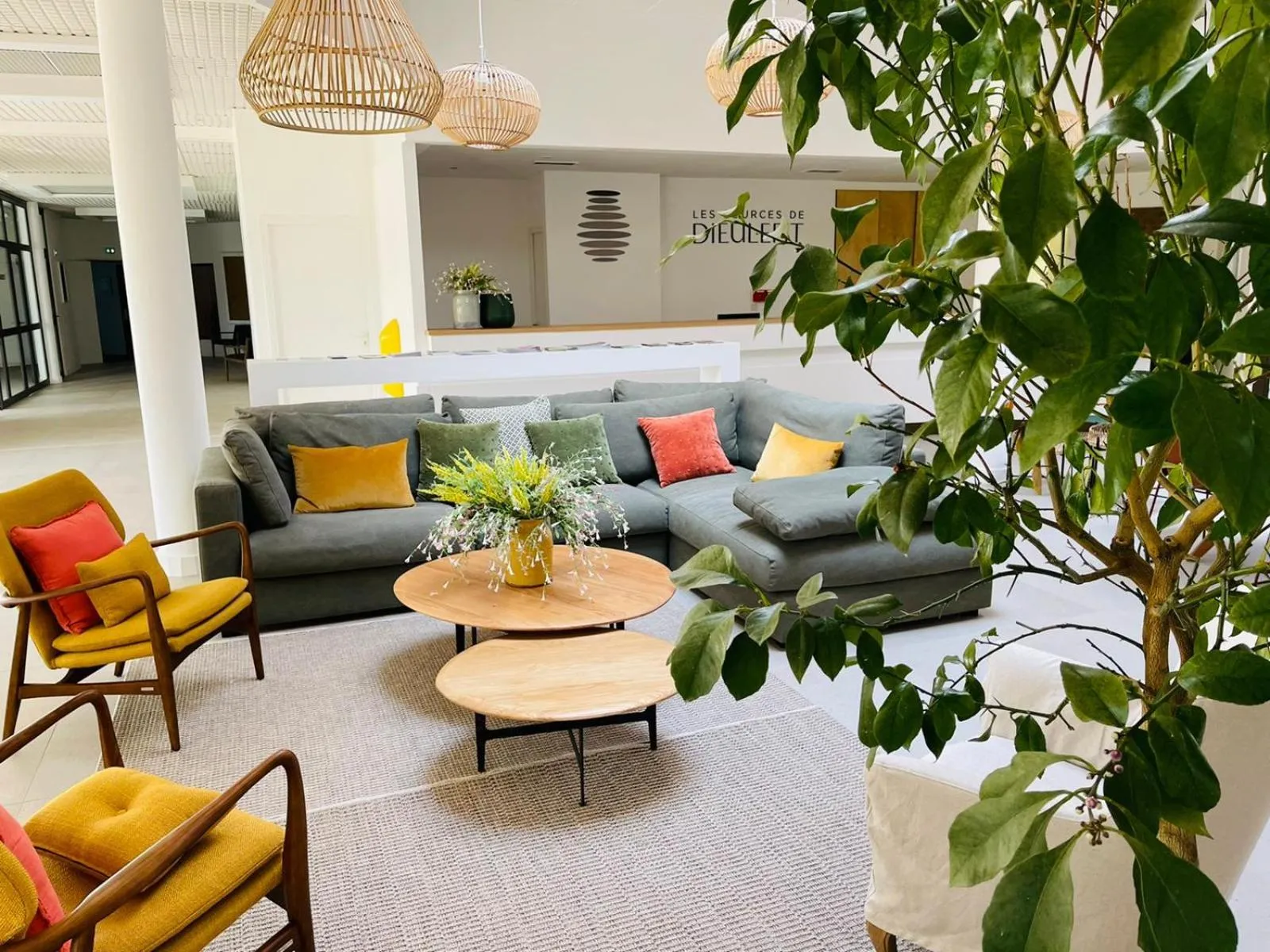 Lobby or reception in Domaine Les Sources de Dieulefit