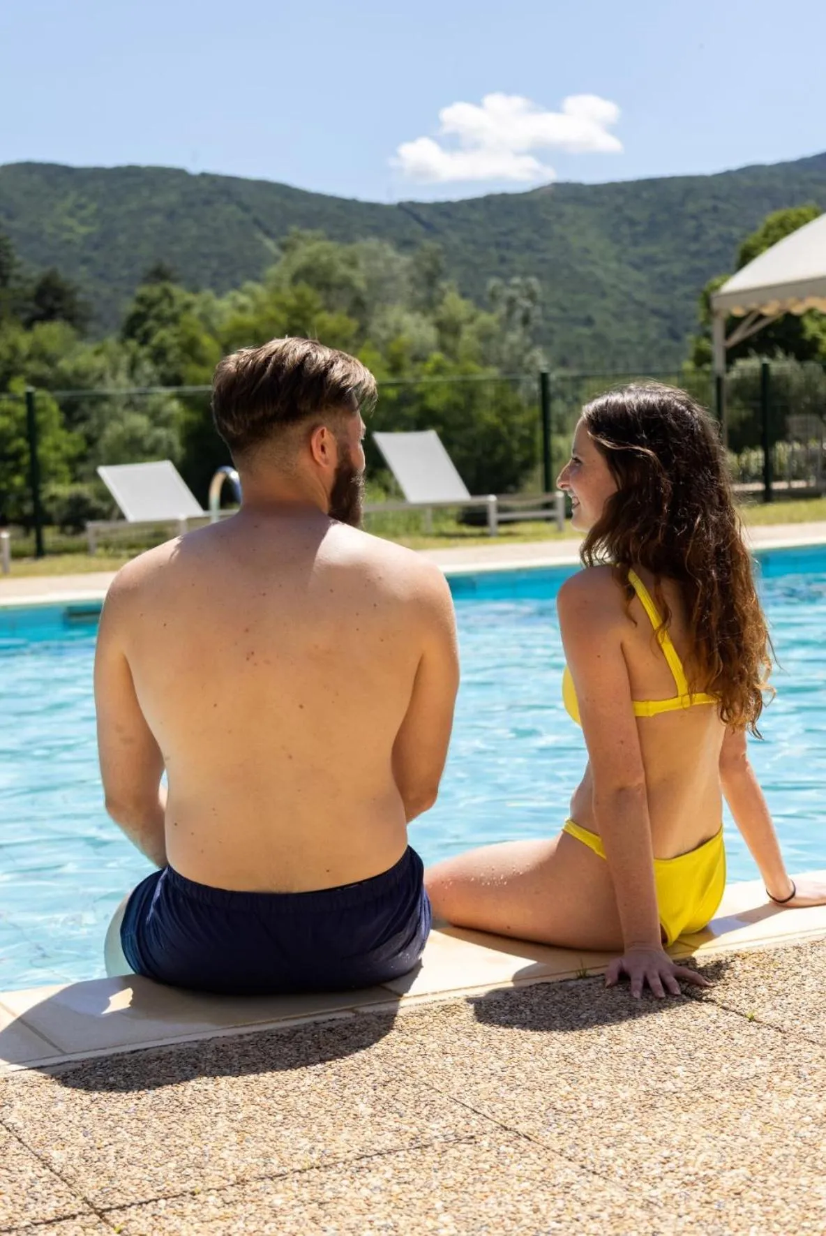 Swimming pool in Domaine Les Sources de Dieulefit