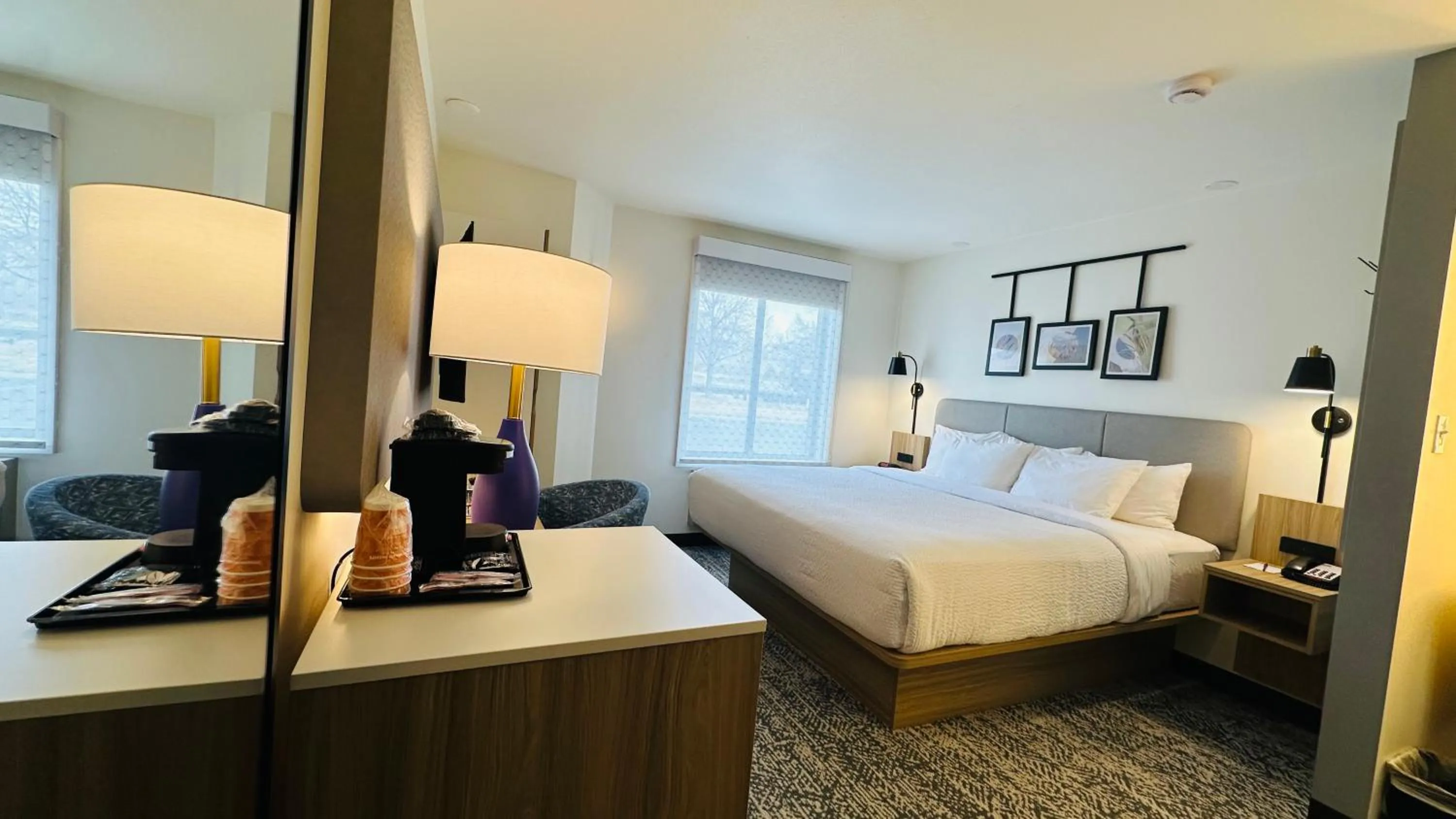 Bed in Sleep Inn South Jordan-Sandy