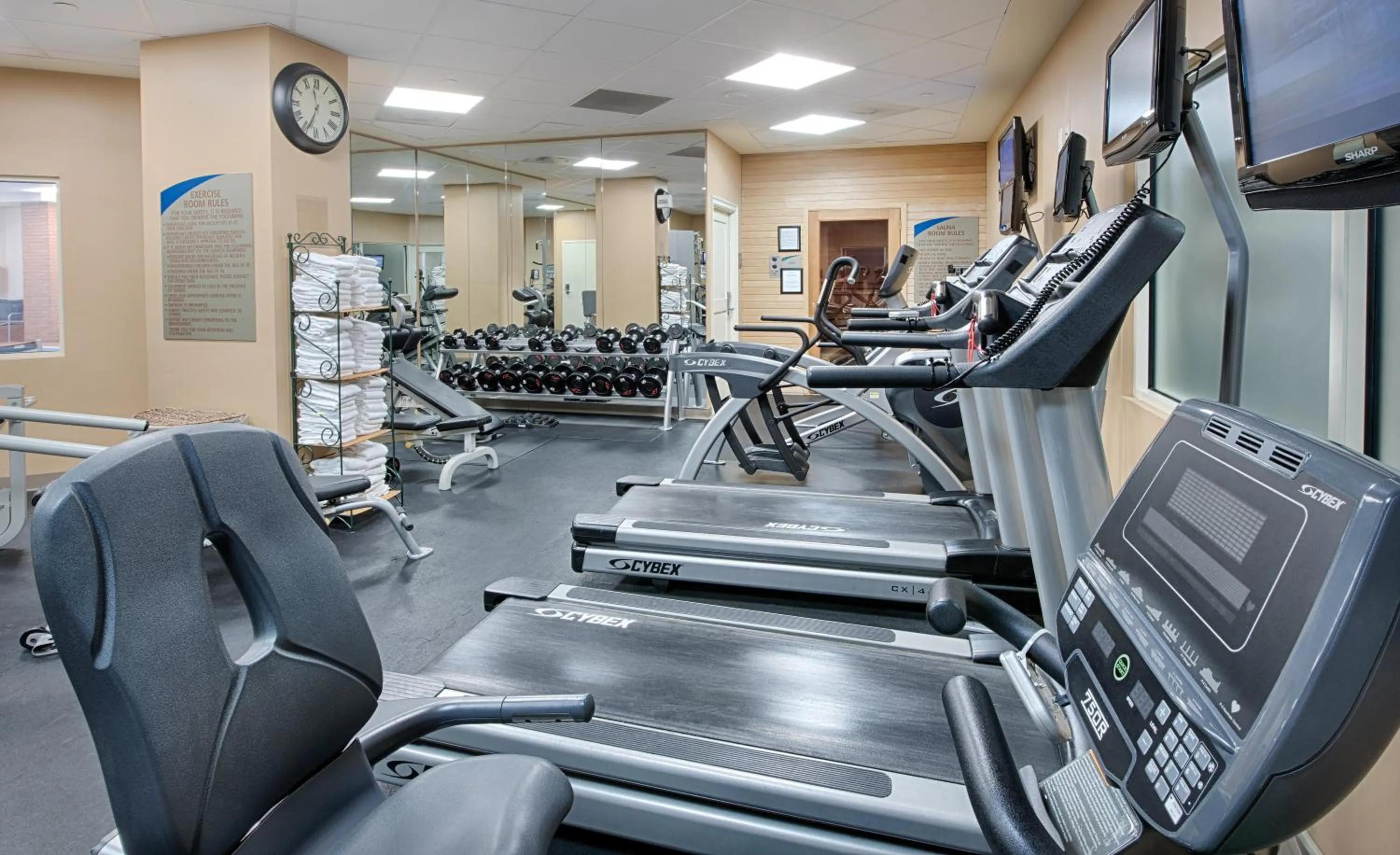 Fitness centre/facilities in Club Wyndham National Harbor