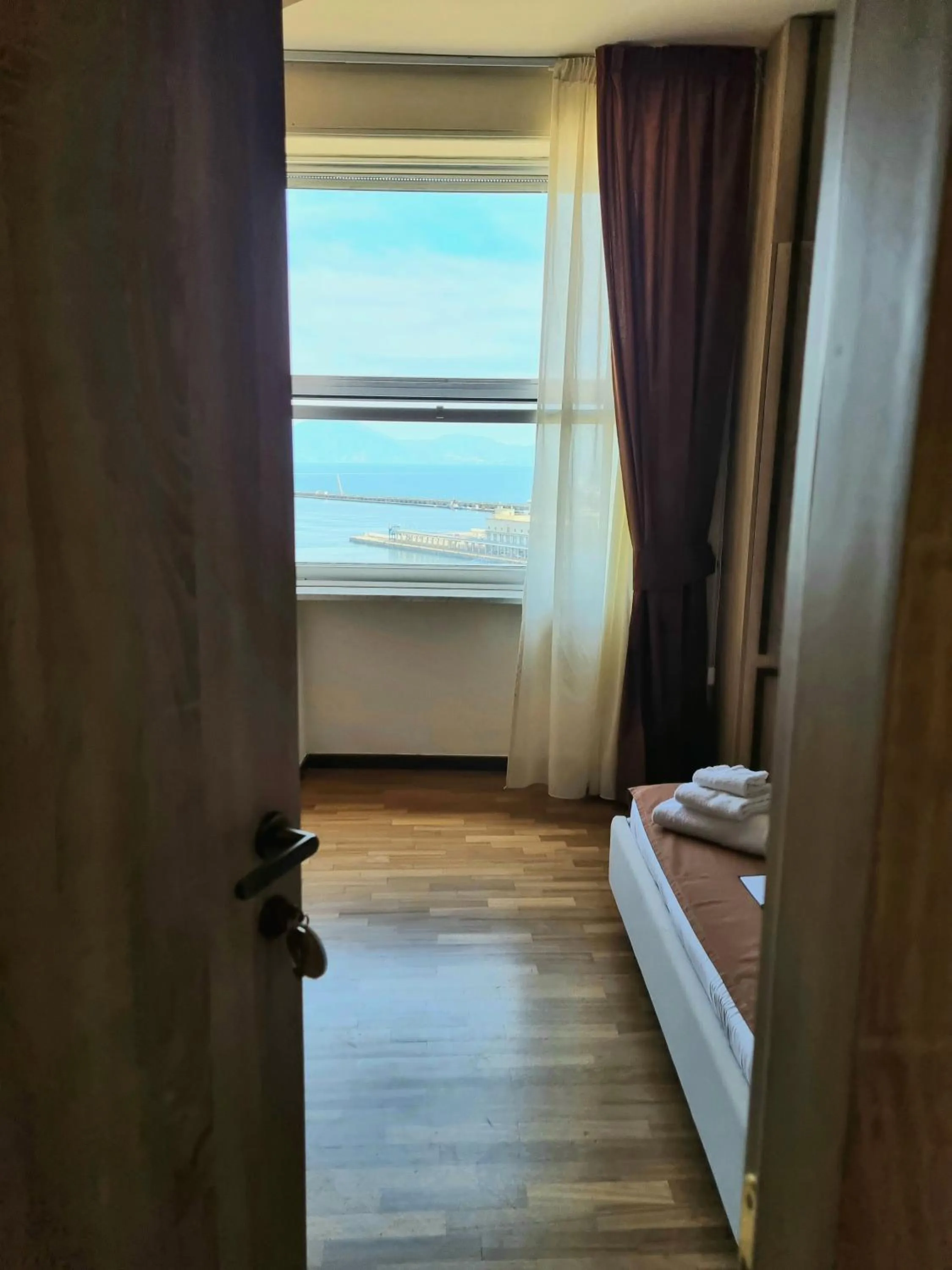 View (from property/room), Bed in De Gasperi 55 - By Pera Rooms Collection