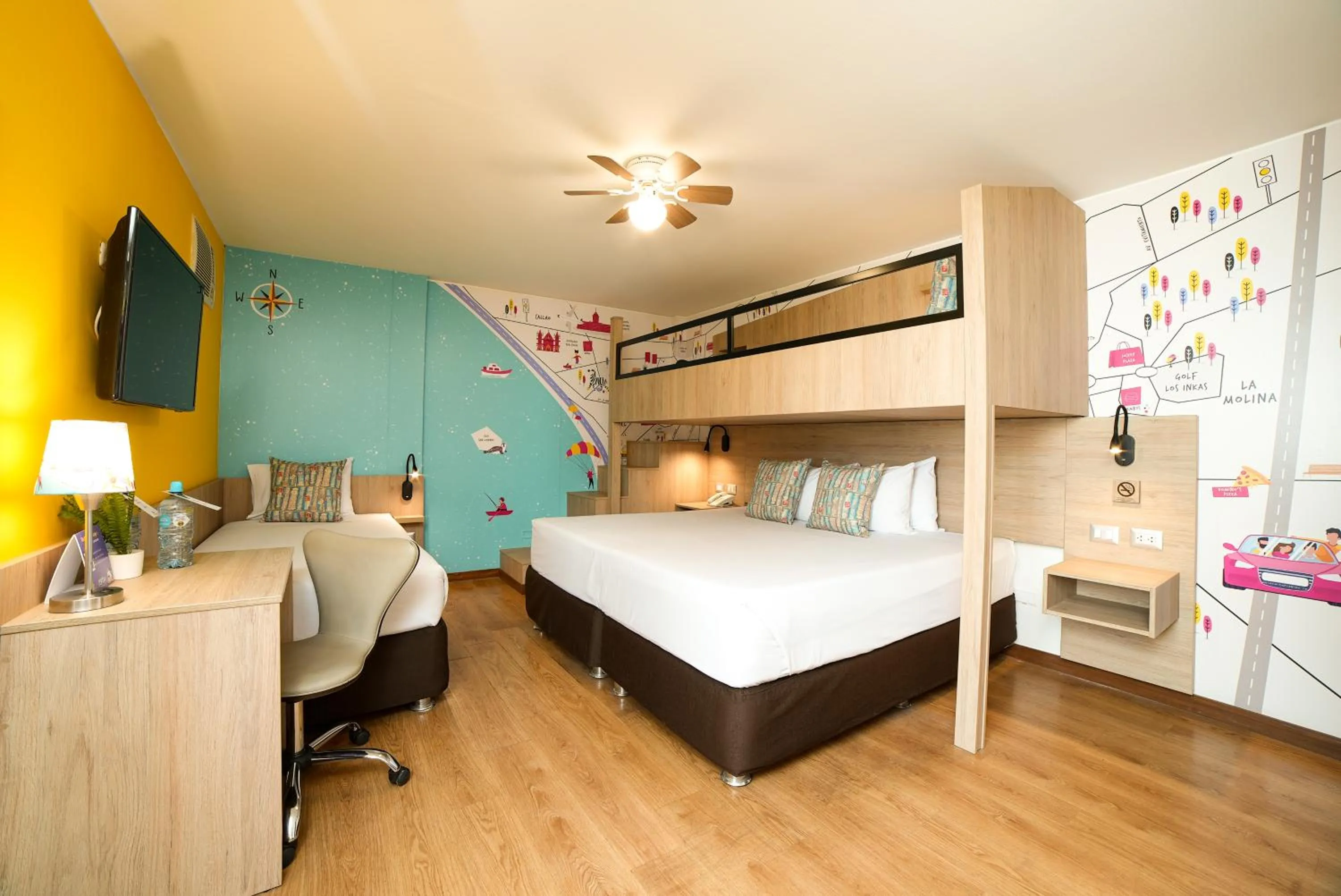 Bed in Centro by Casa Andina Miraflores