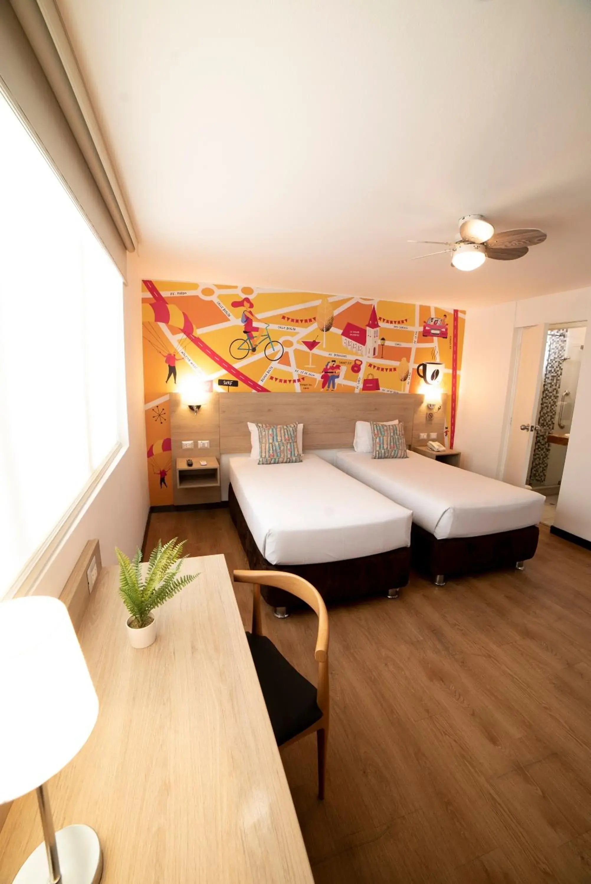 Twin Room in Centro by Casa Andina Miraflores Twin Room in Centro by Casa Andina Miraflores