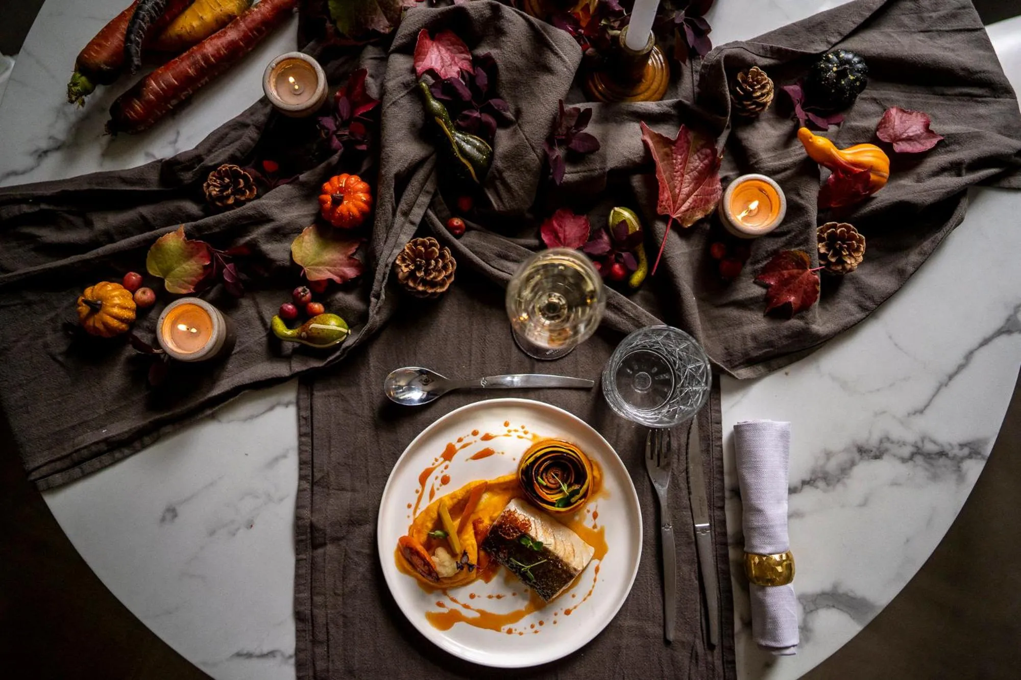 Restaurant/places to eat in Chateau des Ayes - Chambres & suites