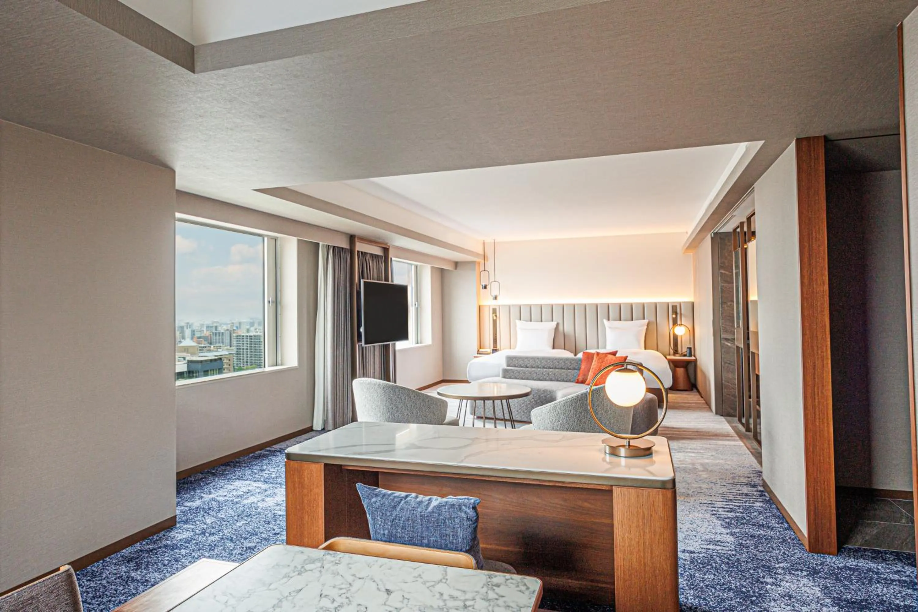 Photo of the whole room, Bed in ANA Crowne Plaza Hiroshima by IHG