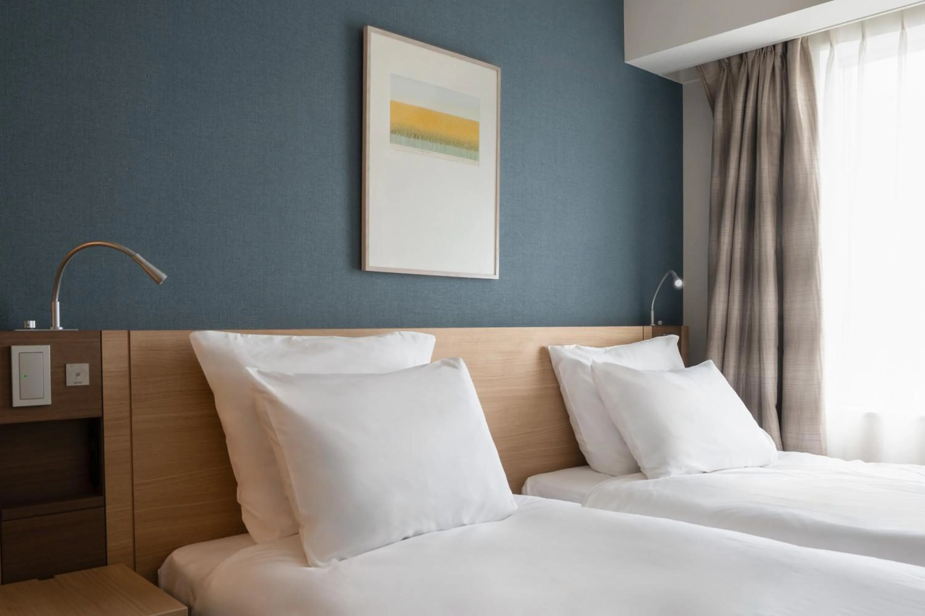 Photo of the whole room, Bed in ANA Crowne Plaza Hiroshima by IHG