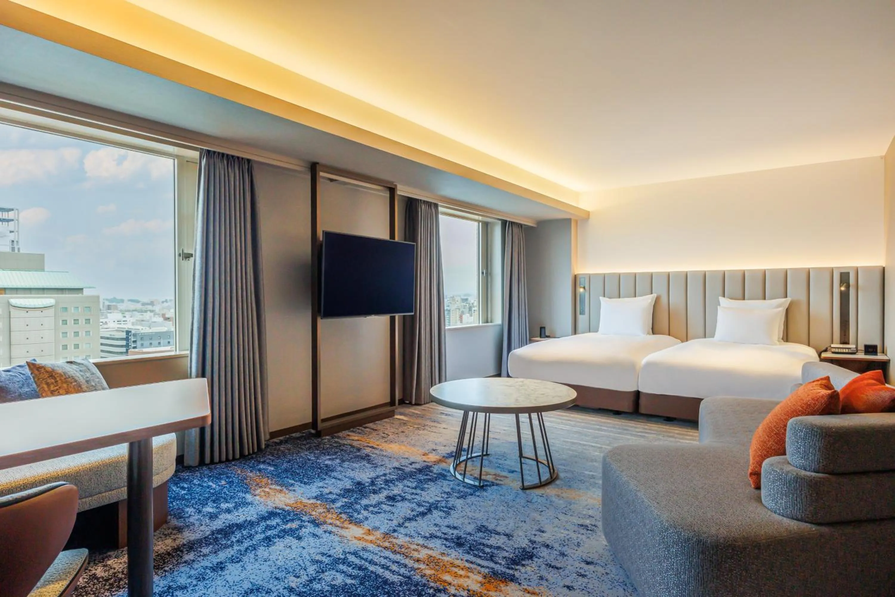 Photo of the whole room, Bed in ANA Crowne Plaza Hiroshima by IHG