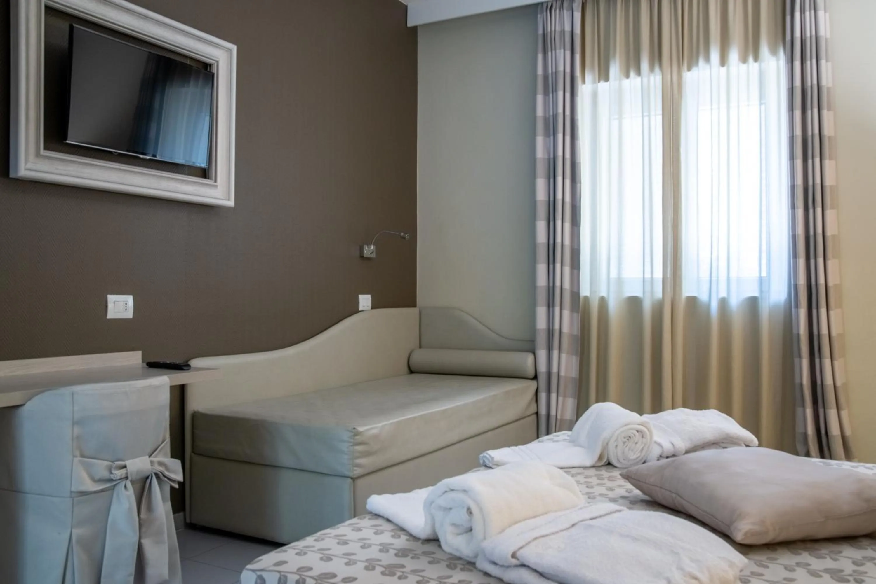 Bed in Hotel Degli Ulivi