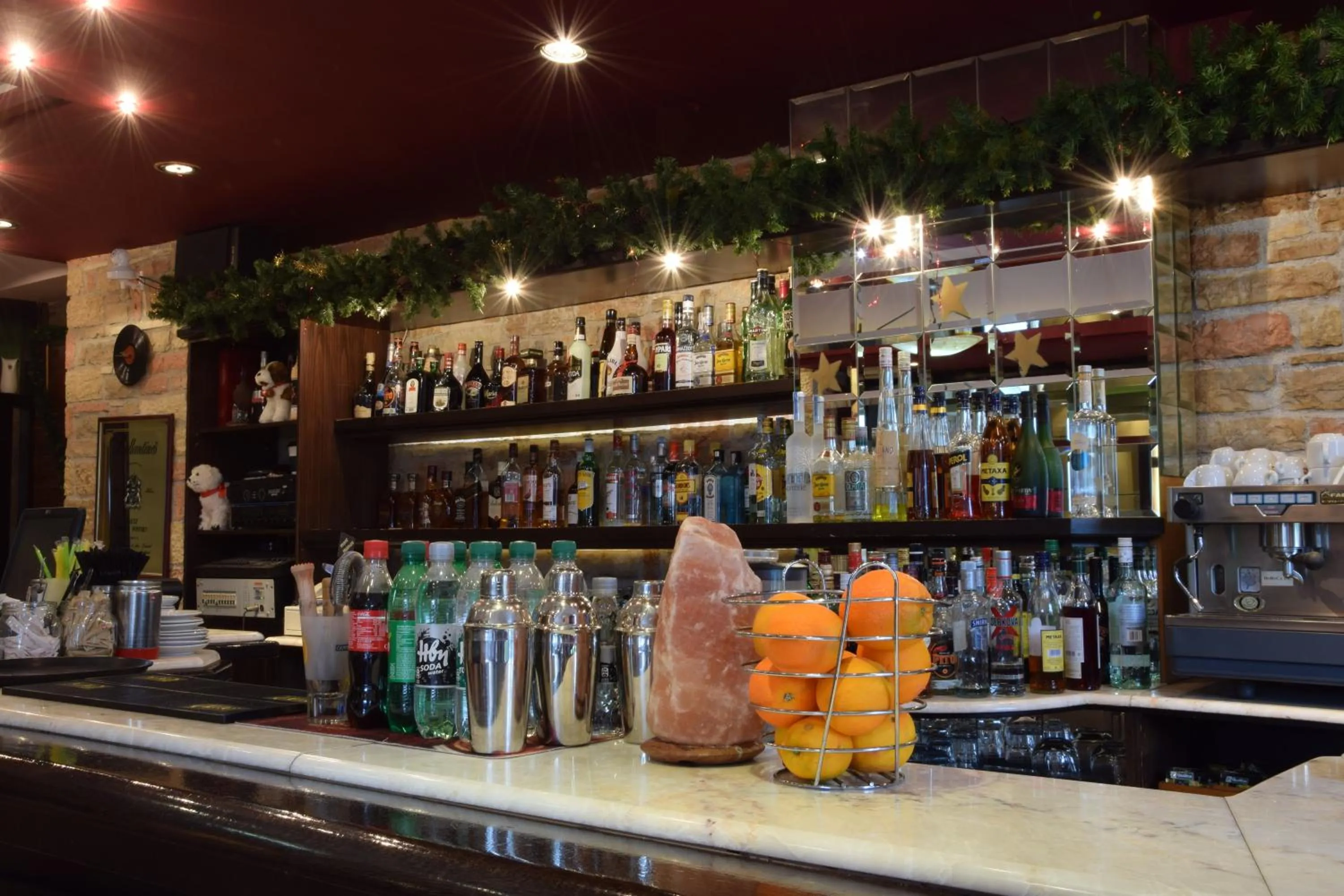 Drinks in Mont Helmos Hotel