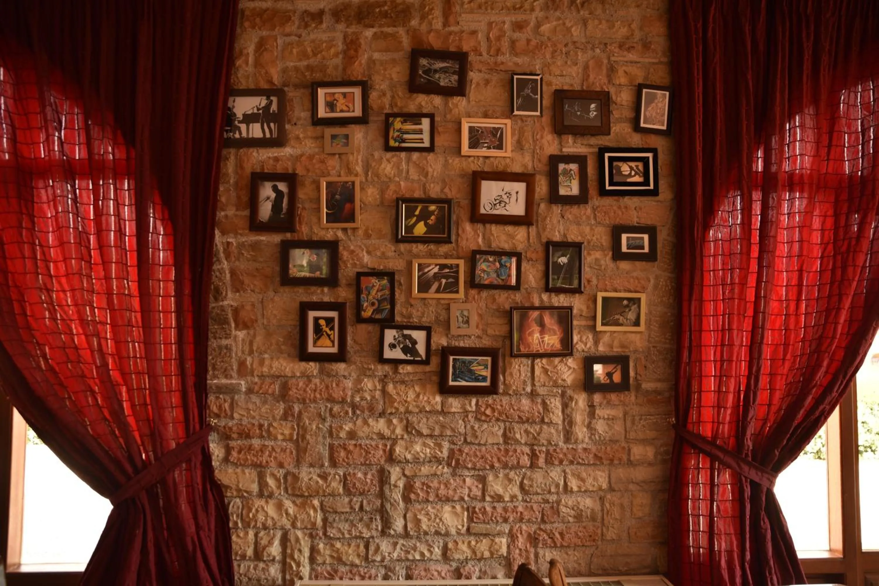 Decorative detail in Mont Helmos Hotel