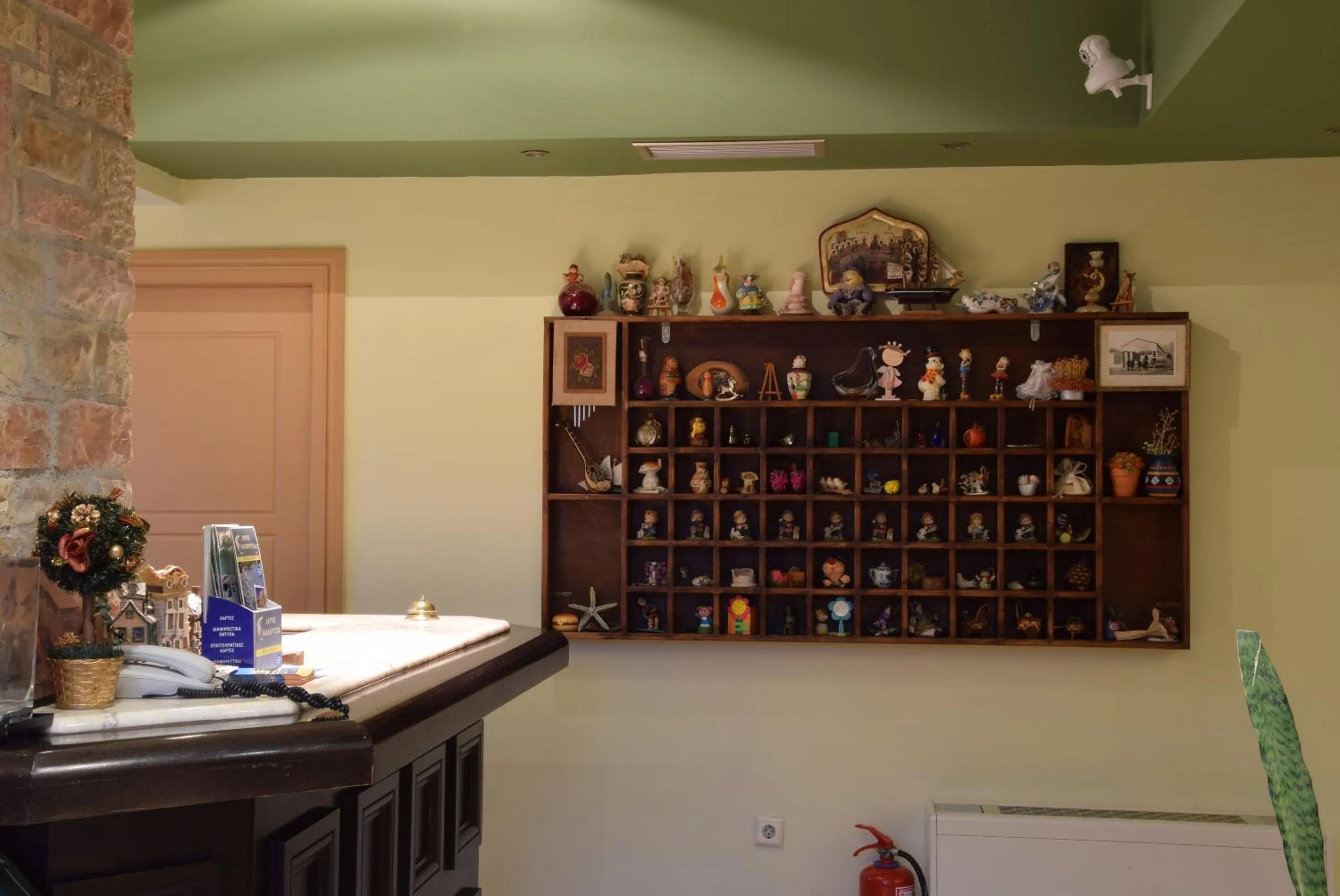 Decorative detail in Mont Helmos Hotel