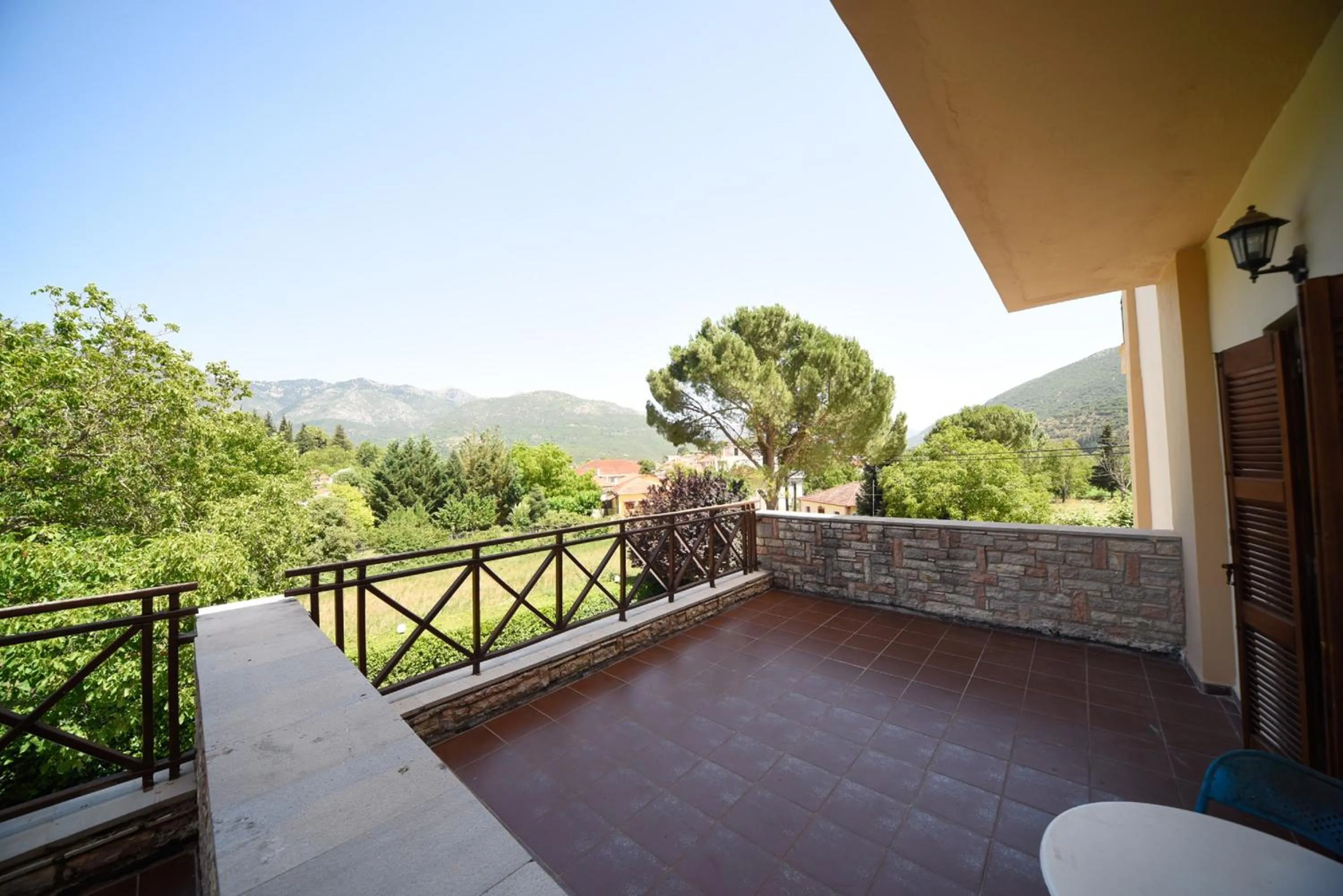 Balcony/Terrace in Mont Helmos Hotel