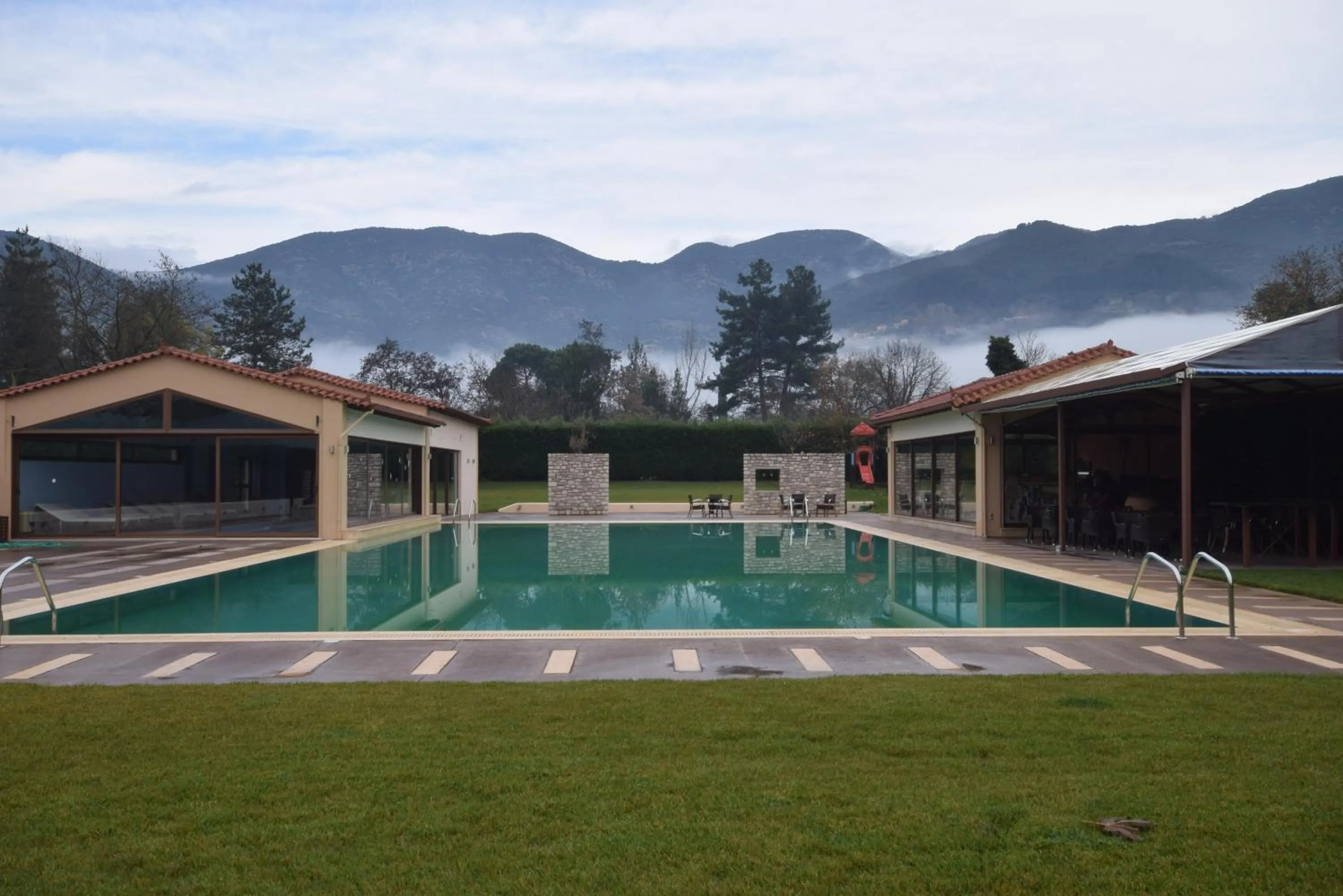 Mountain view in Mont Helmos Hotel