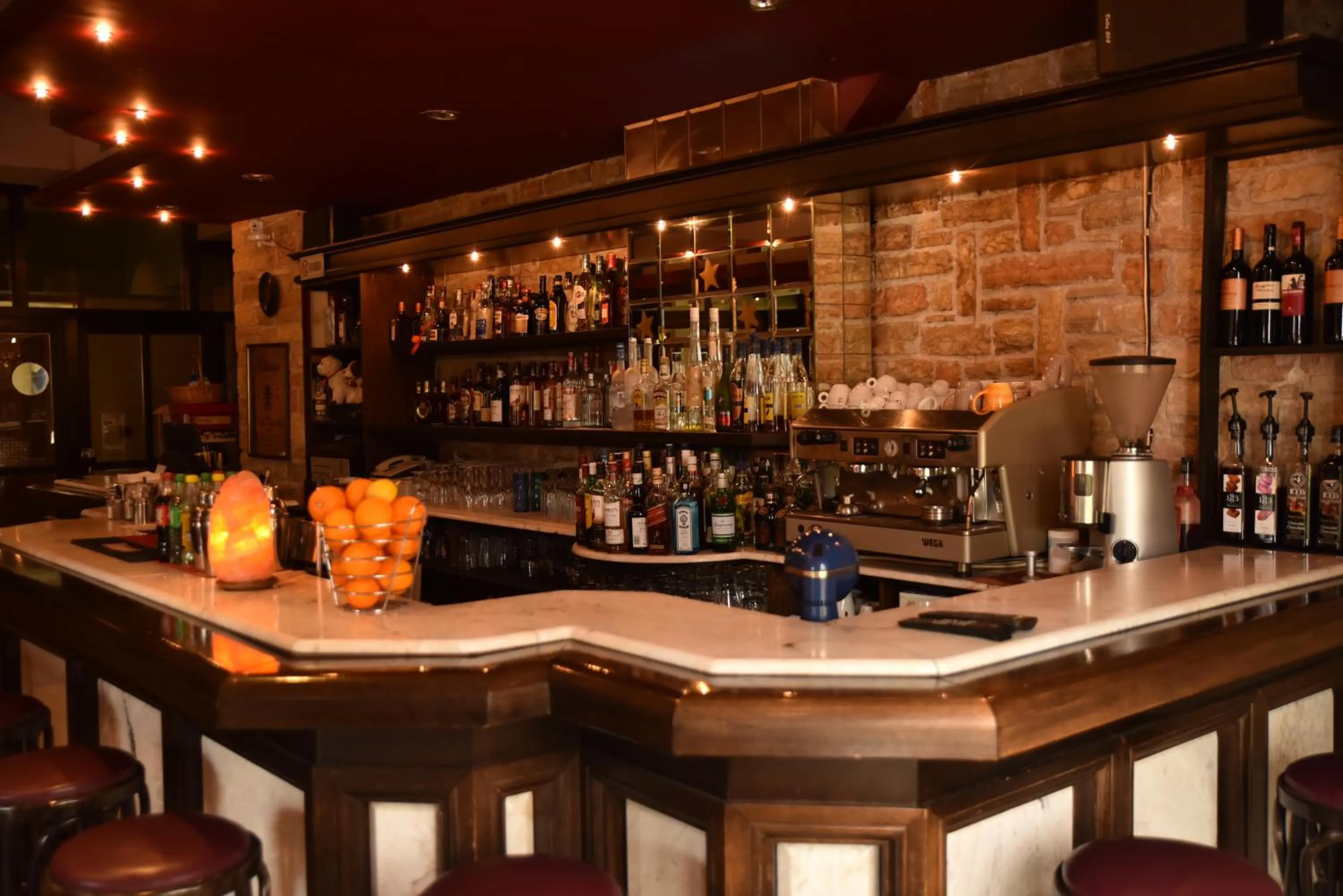 Lounge or bar in Mont Helmos Hotel