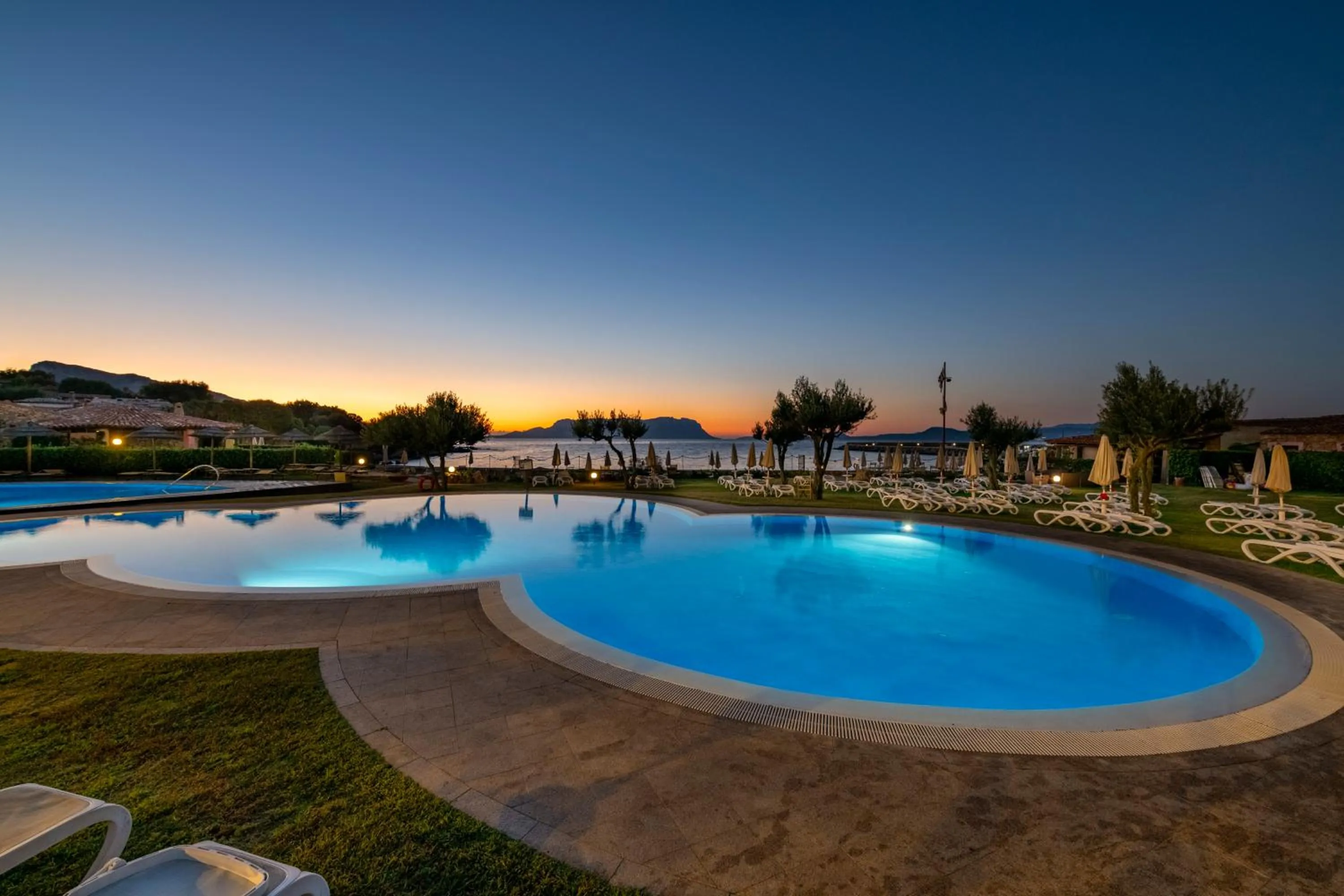 Swimming pool in Baia Caddinas Clubresidence