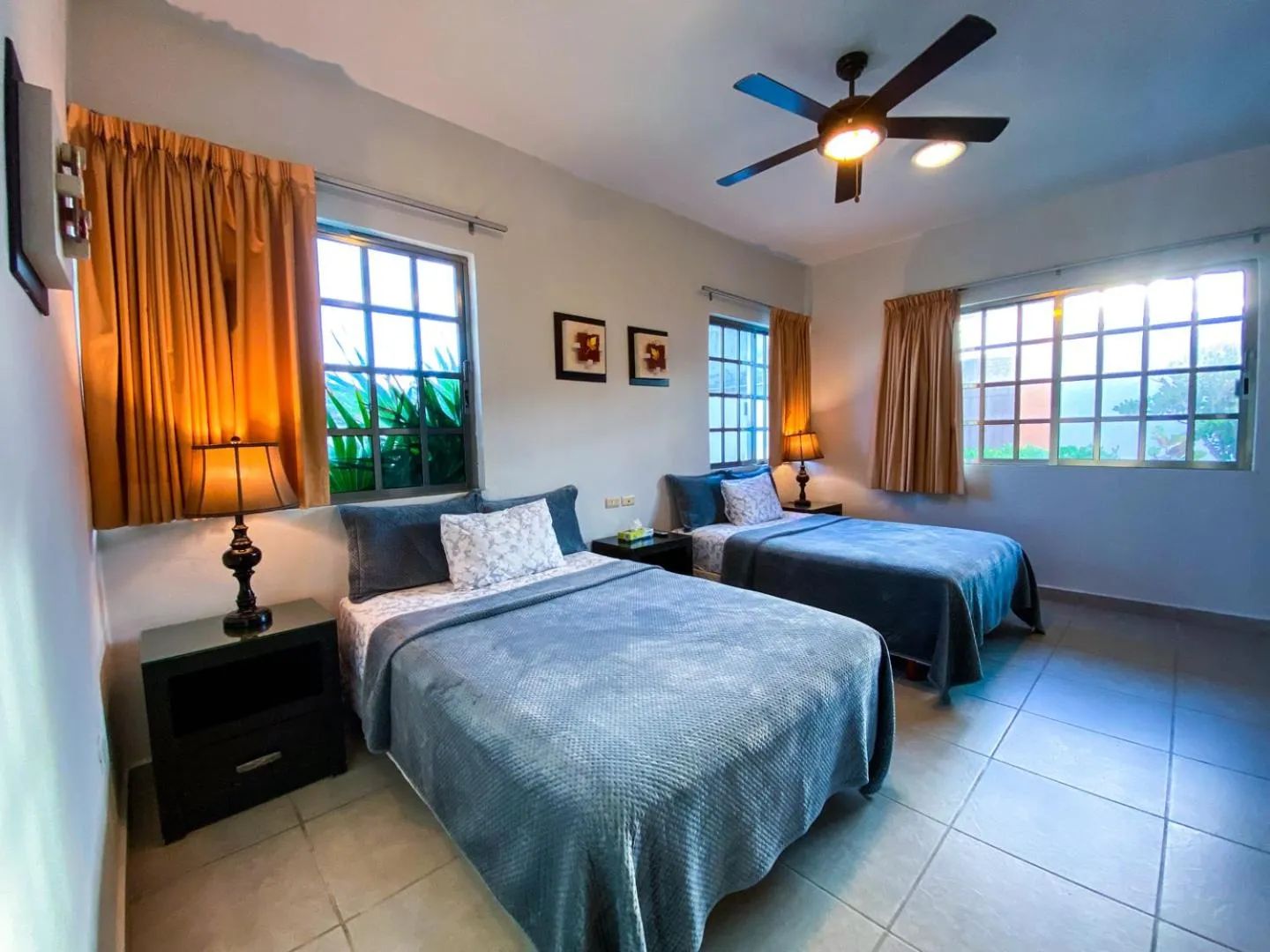 Bed in Villa Isla Dorada