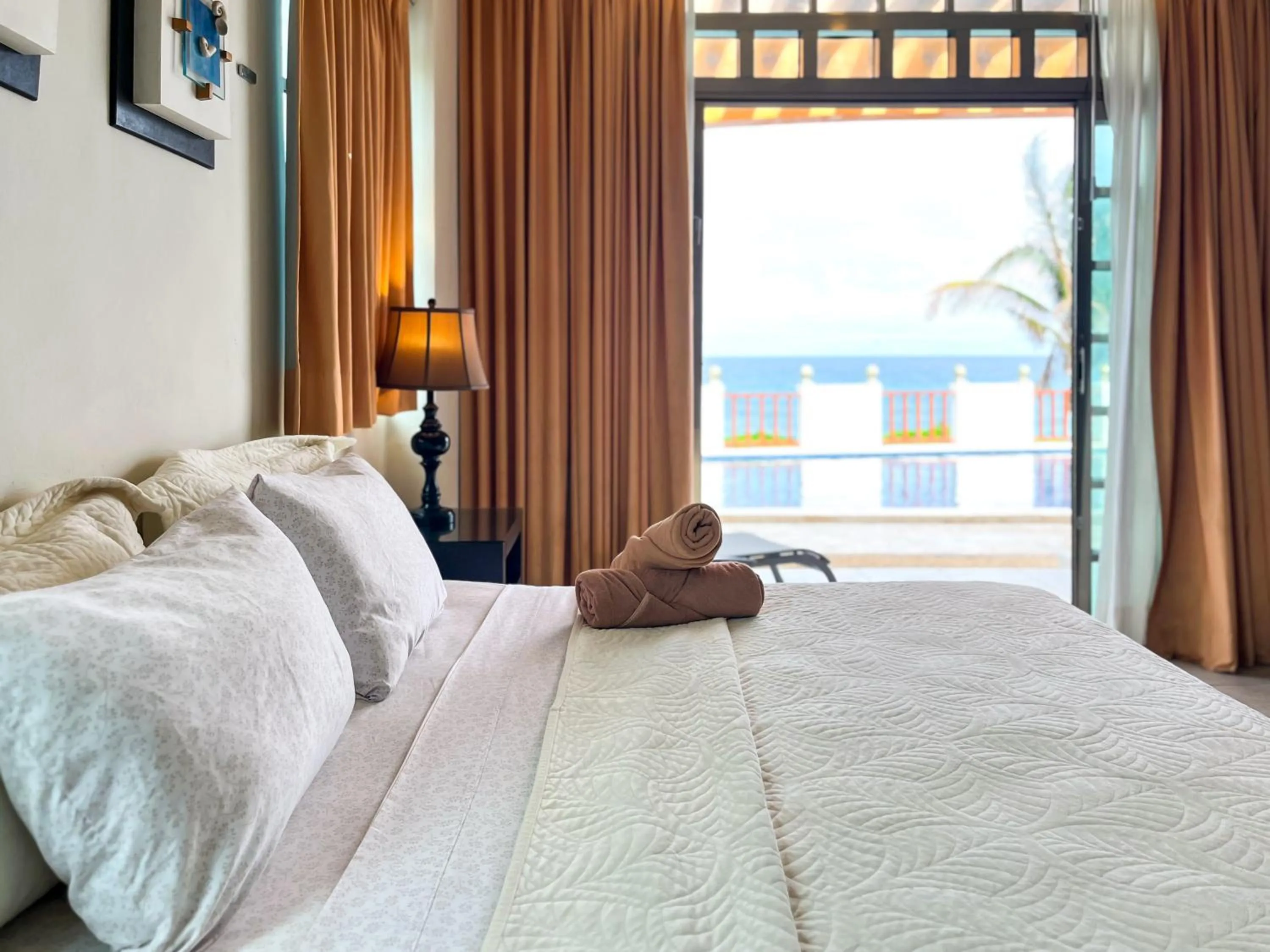 Bed in Villa Isla Dorada