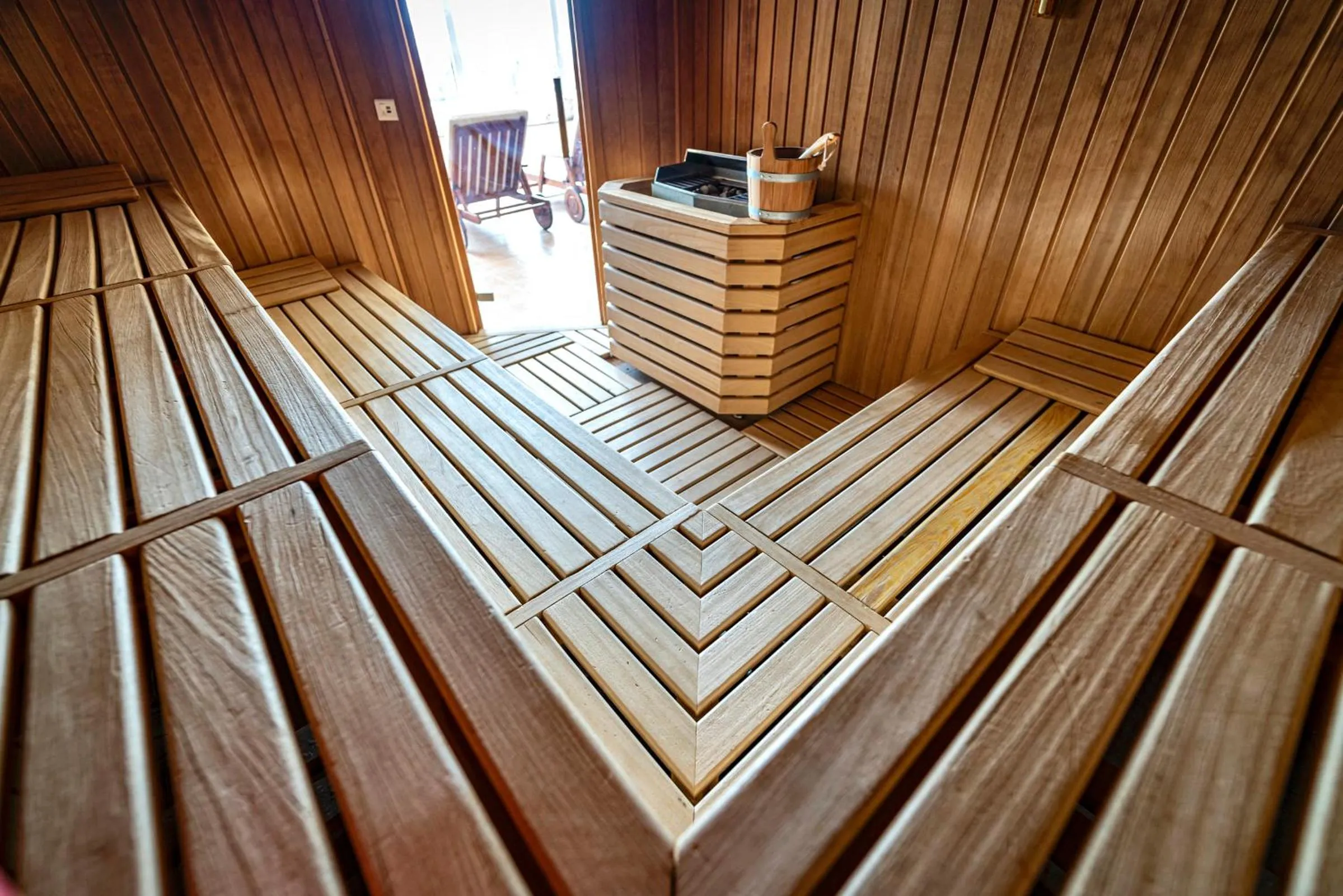 Sauna in Pohorje Village Wellbeing Resort - Forest Hotel Videc