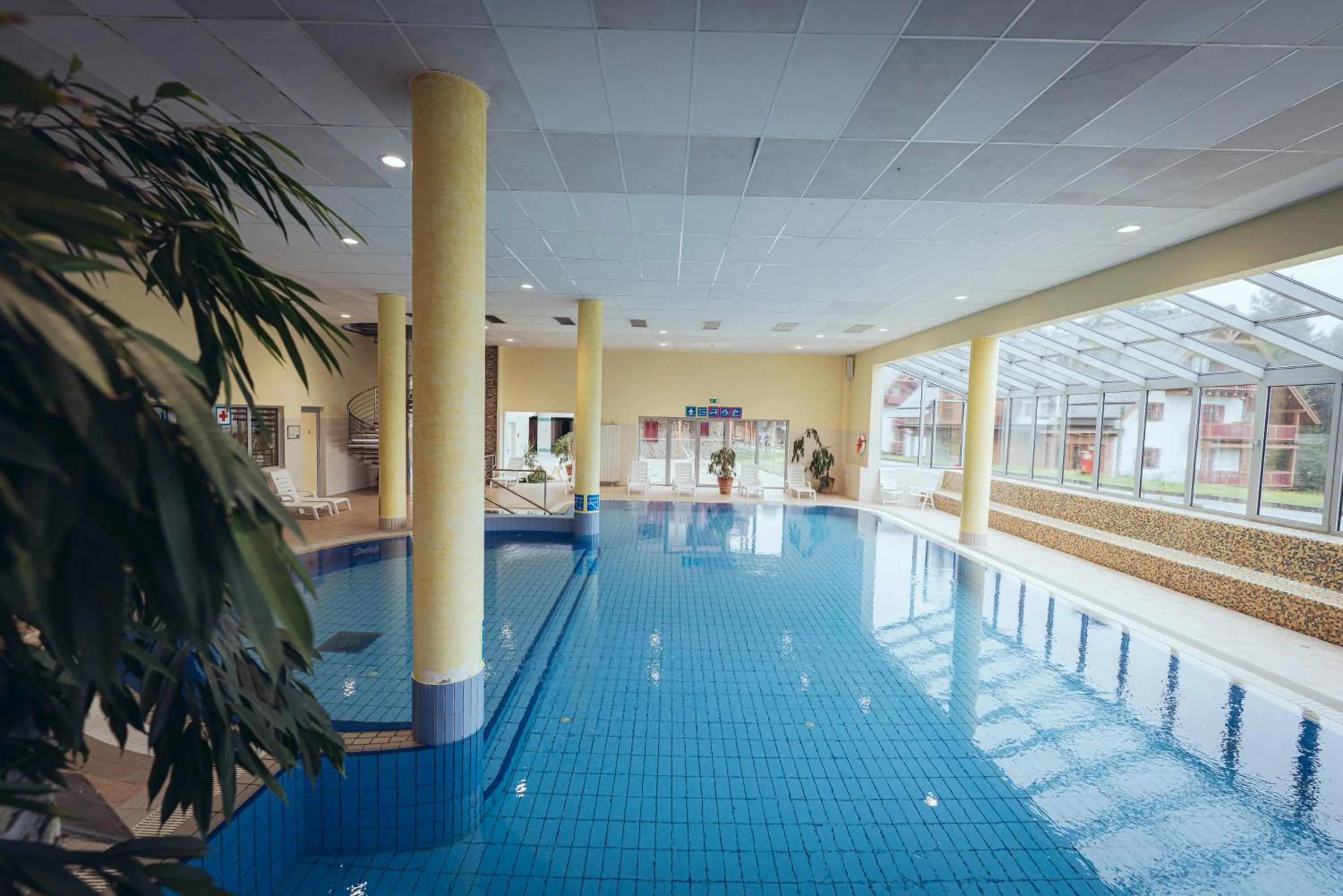 Swimming pool in Pohorje Village Wellbeing Resort - Forest Hotel Videc