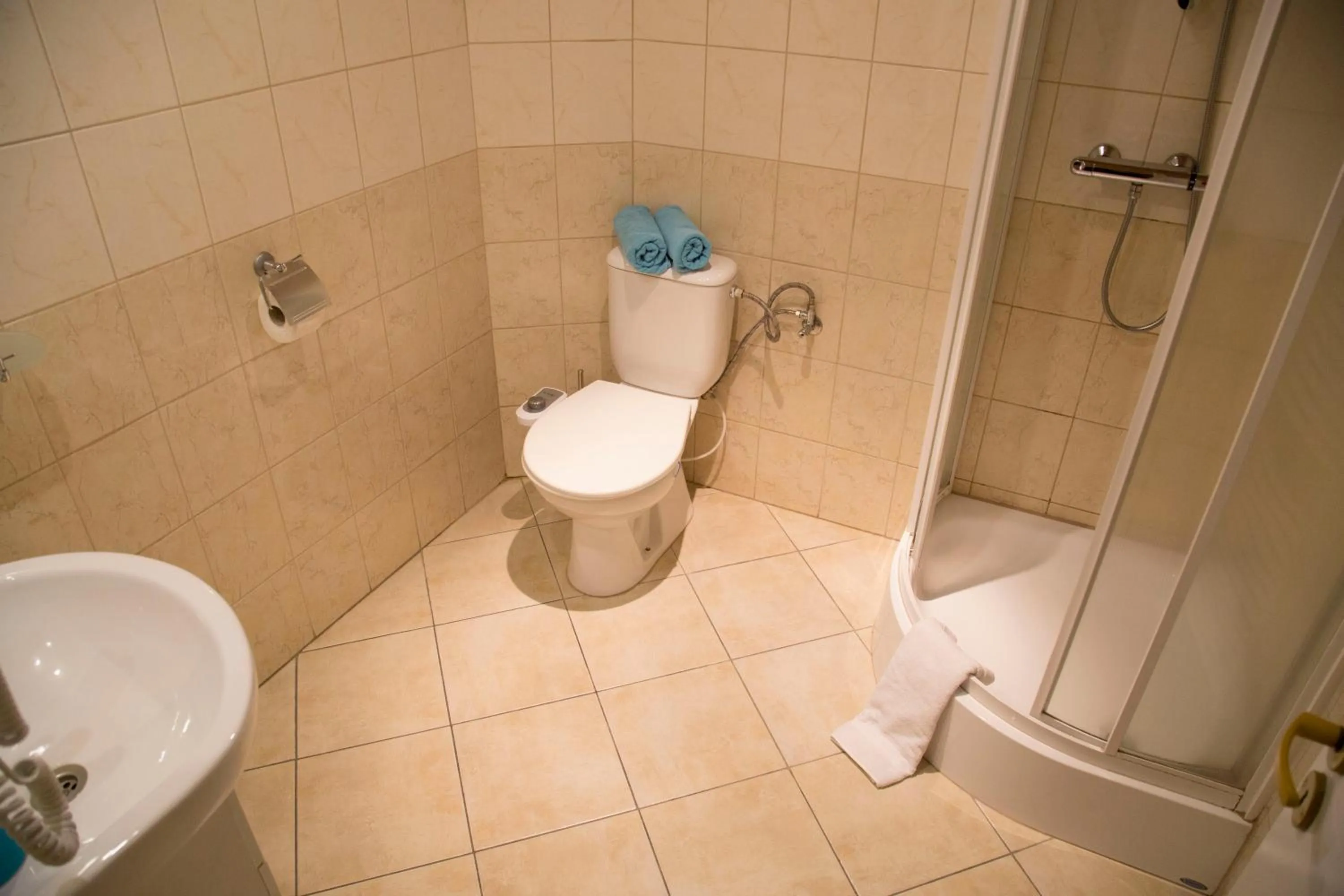 Bathroom in Hotel Centrum Harrachov