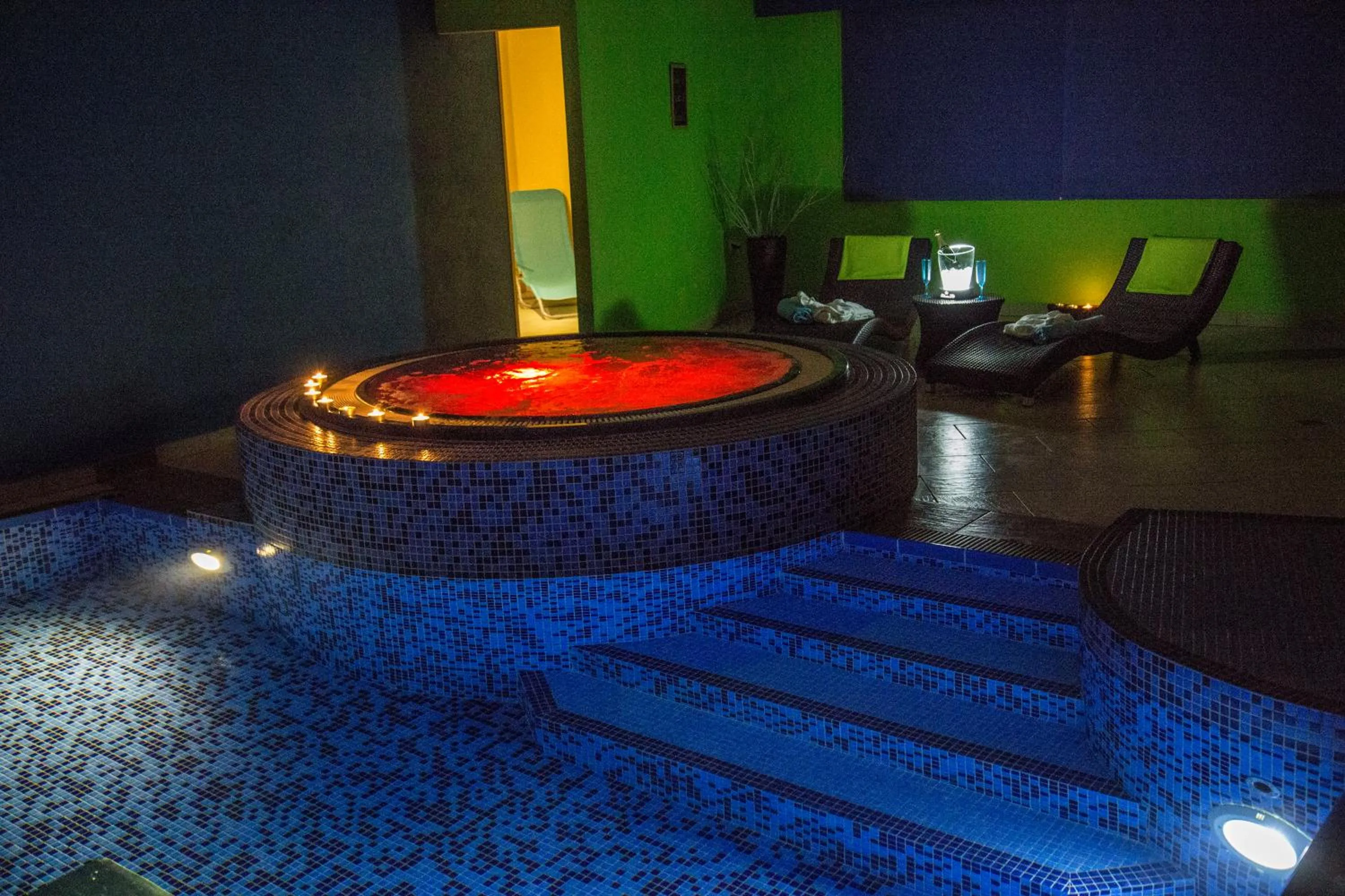 Hot Tub in Hotel Centrum Harrachov