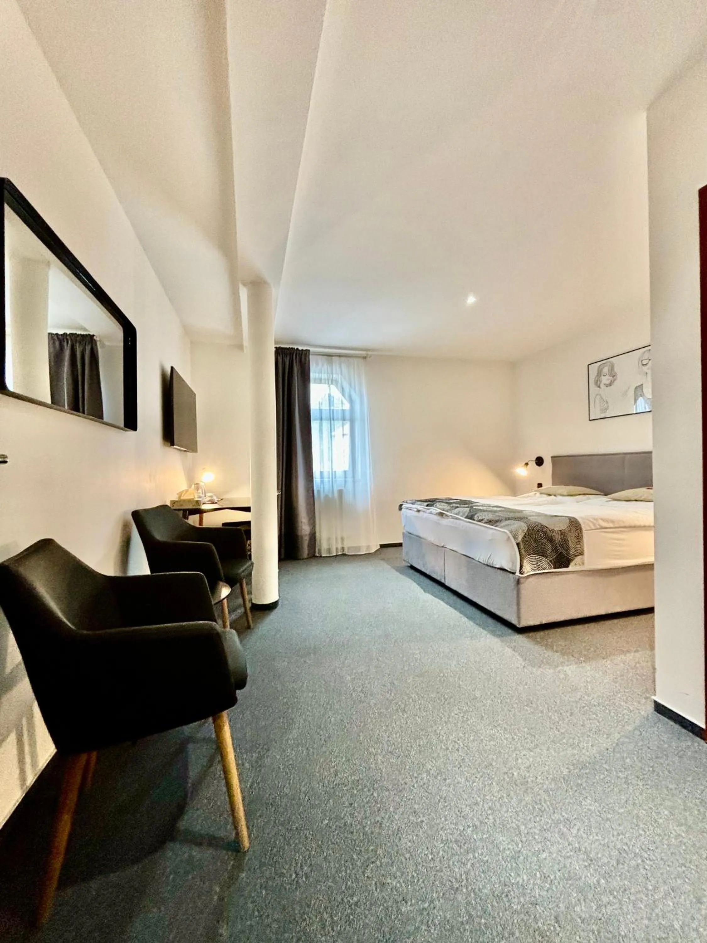 Bed in Rozmaryn Rooms & Apartments