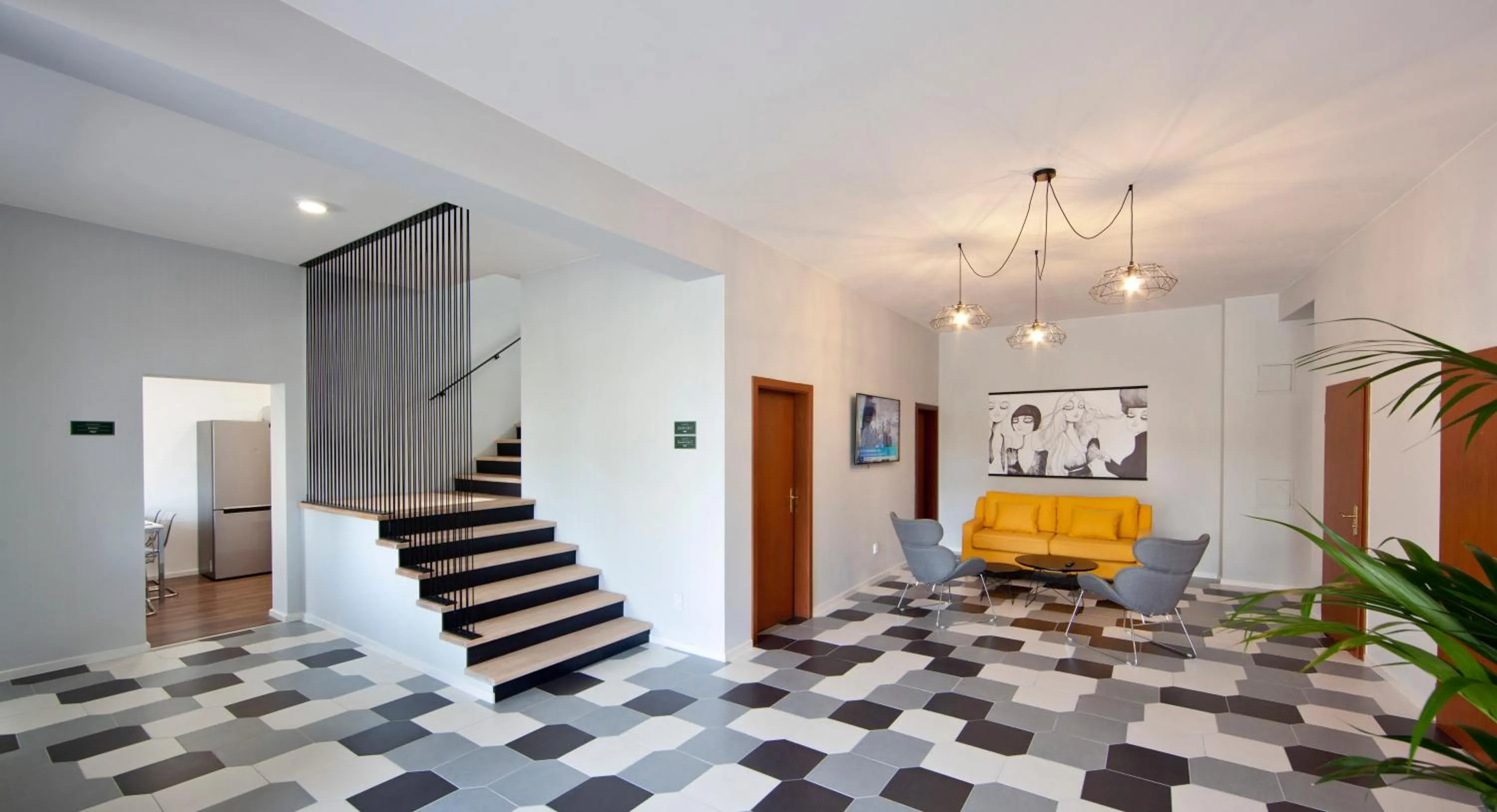 Seating area in Rozmaryn Rooms & Apartments