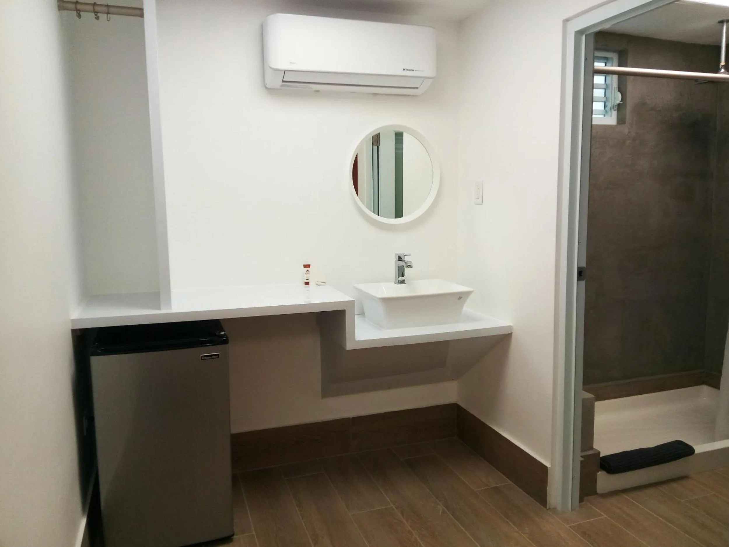 Shower in Marina de Salinas