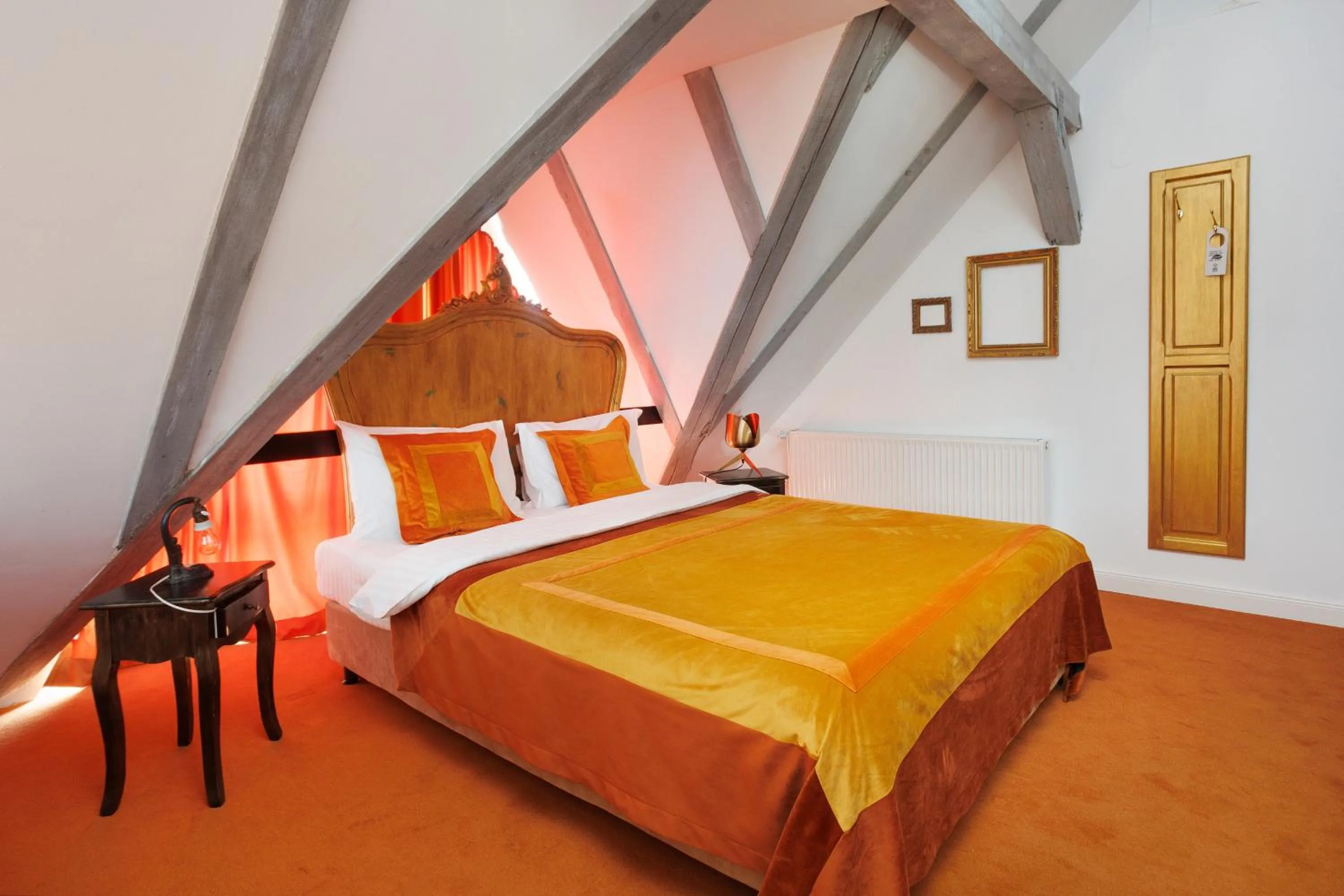 Bedroom, Bed in Conacul Archia