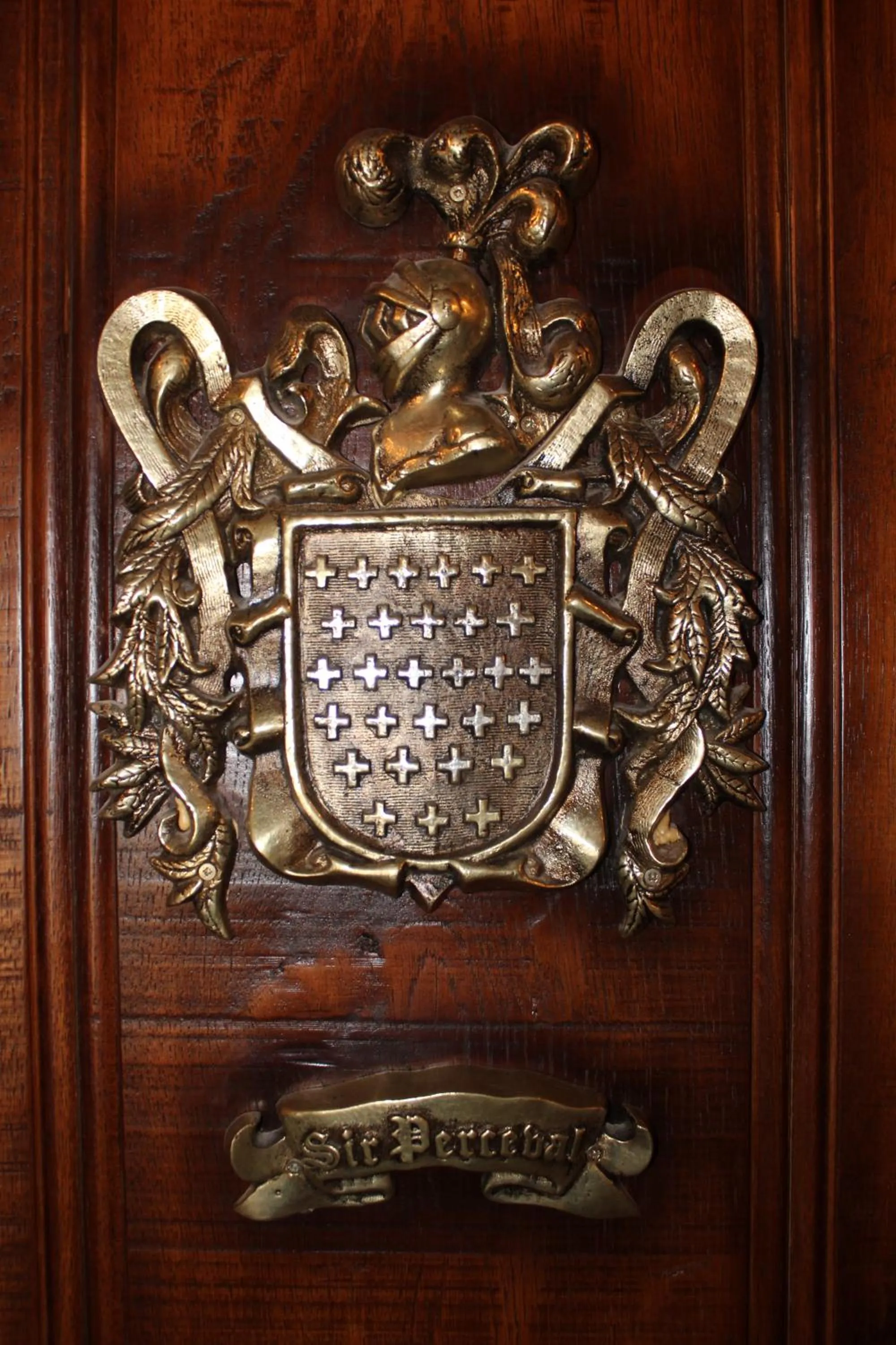 Decorative detail in Auberge Toison d'Or