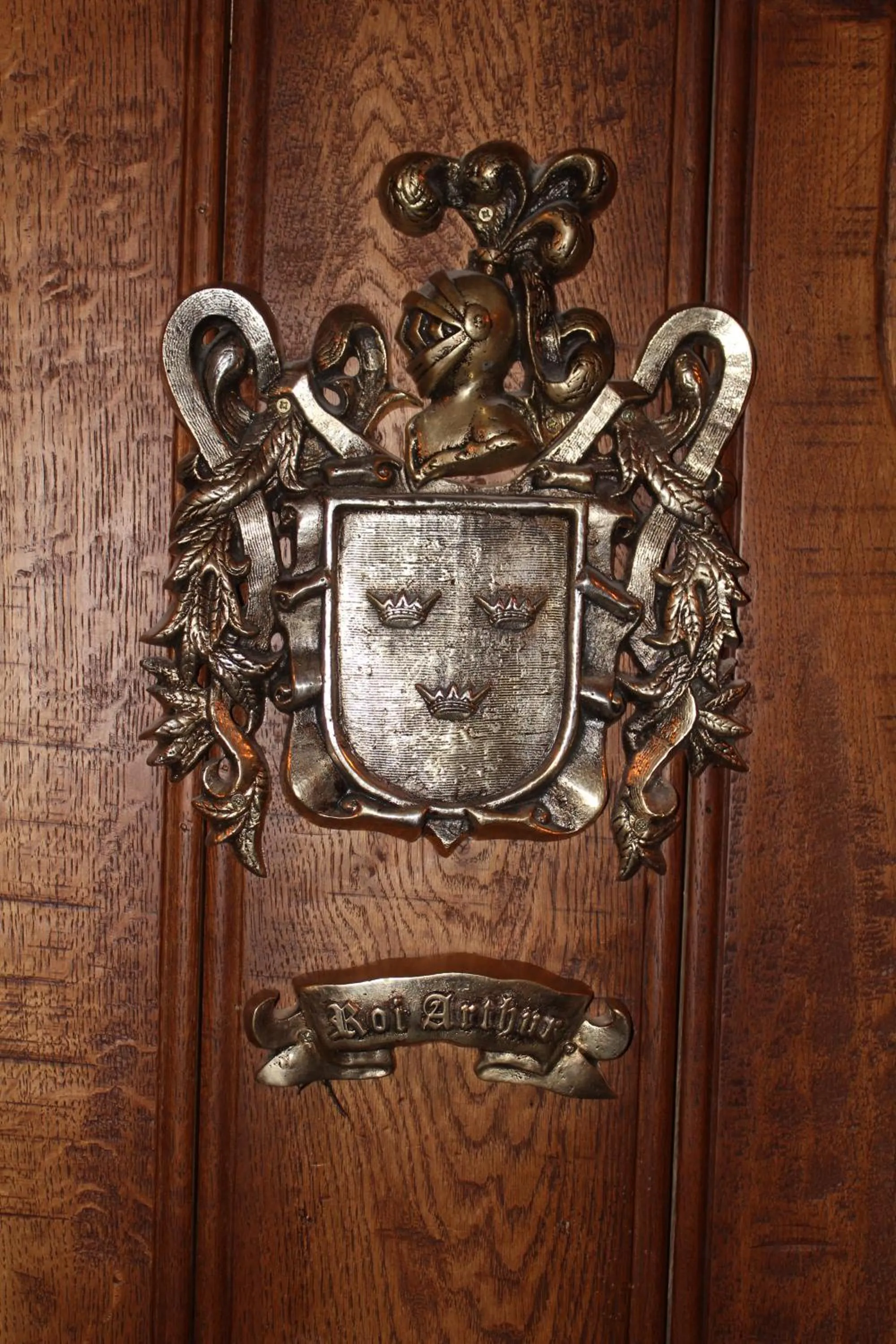 Decorative detail in Auberge Toison d'Or