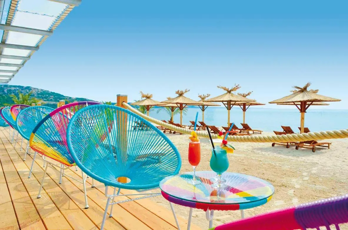 Seating area in Hotel Elitsa