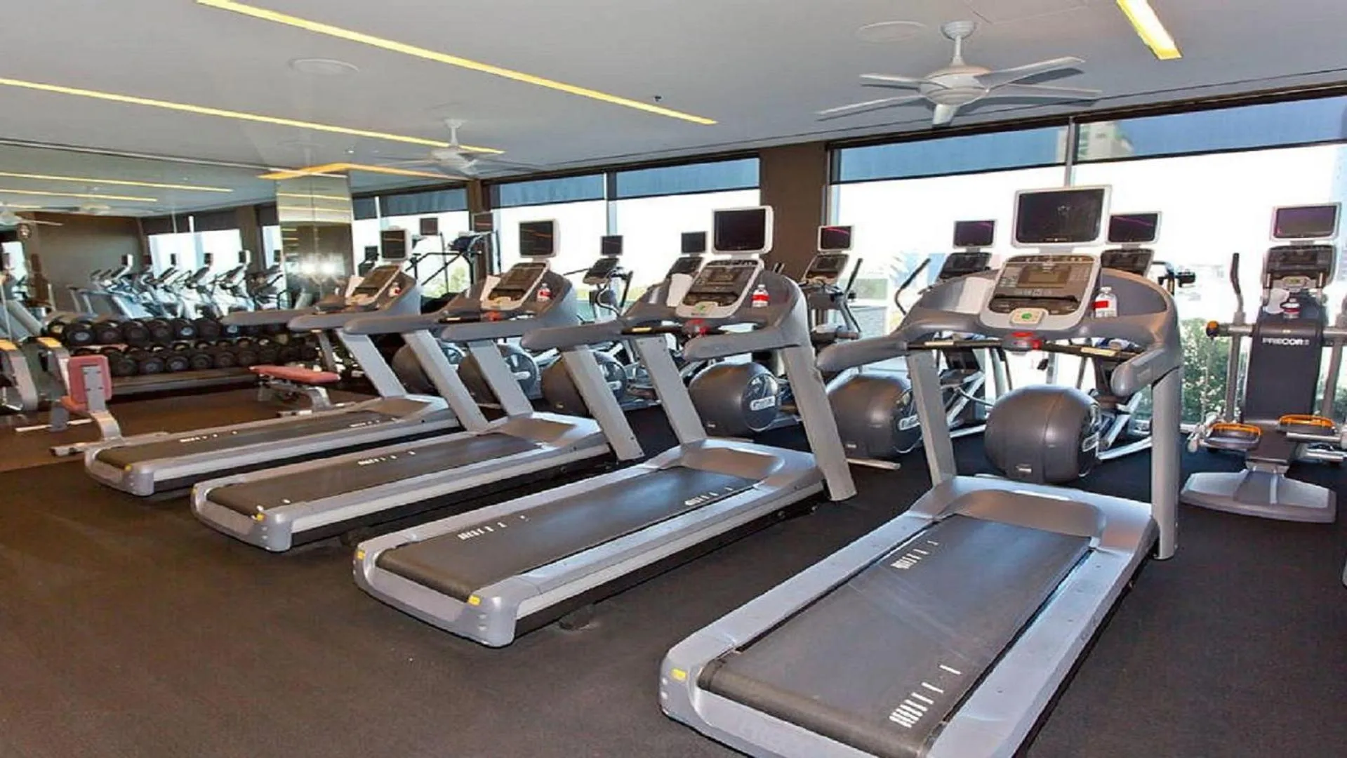 Fitness centre/facilities in Palms Place Las Vegas Strip View Studio Suite 22