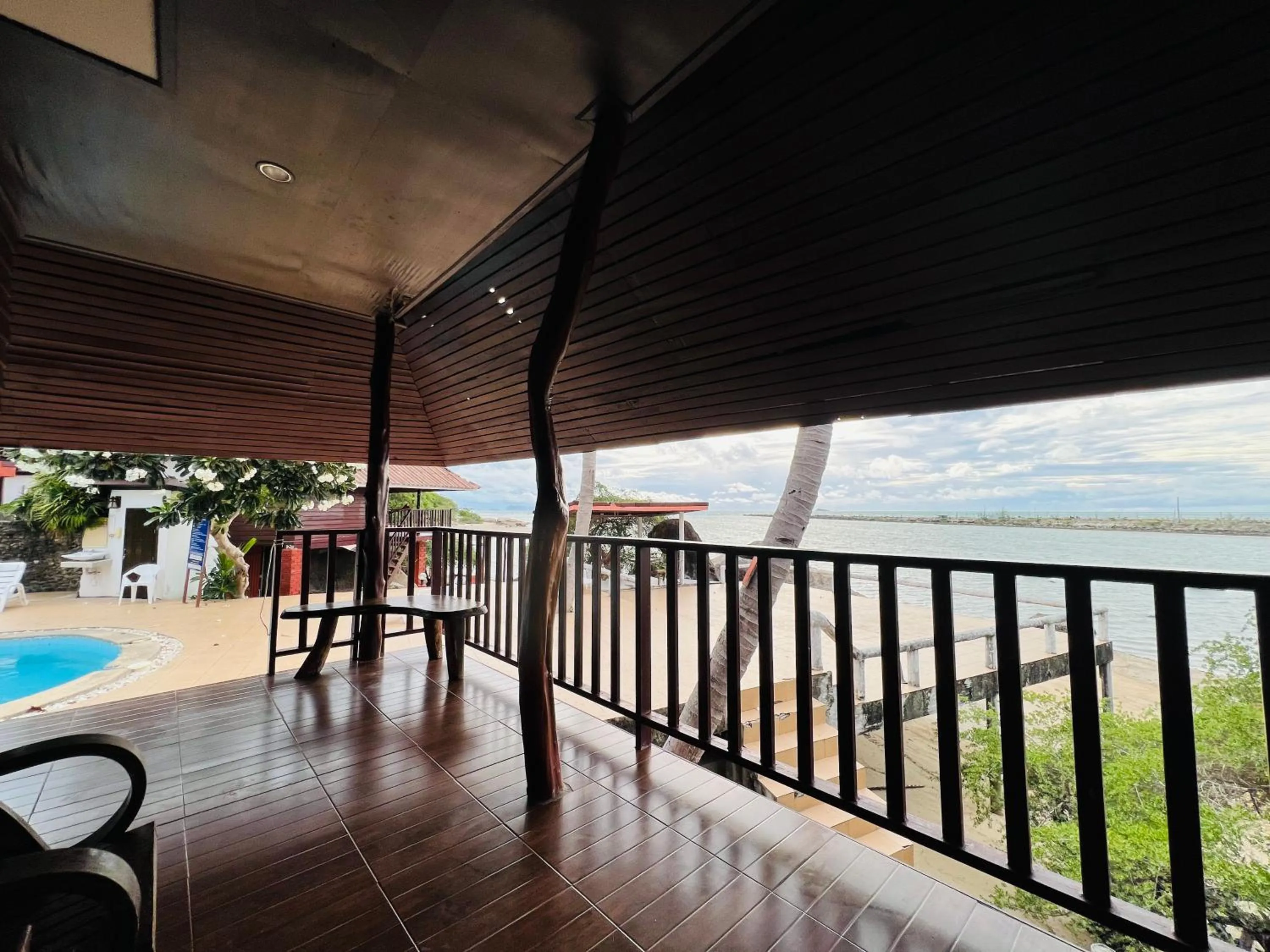 Balcony/Terrace in Tharathip Resort Koh Phangan - SHA Plus