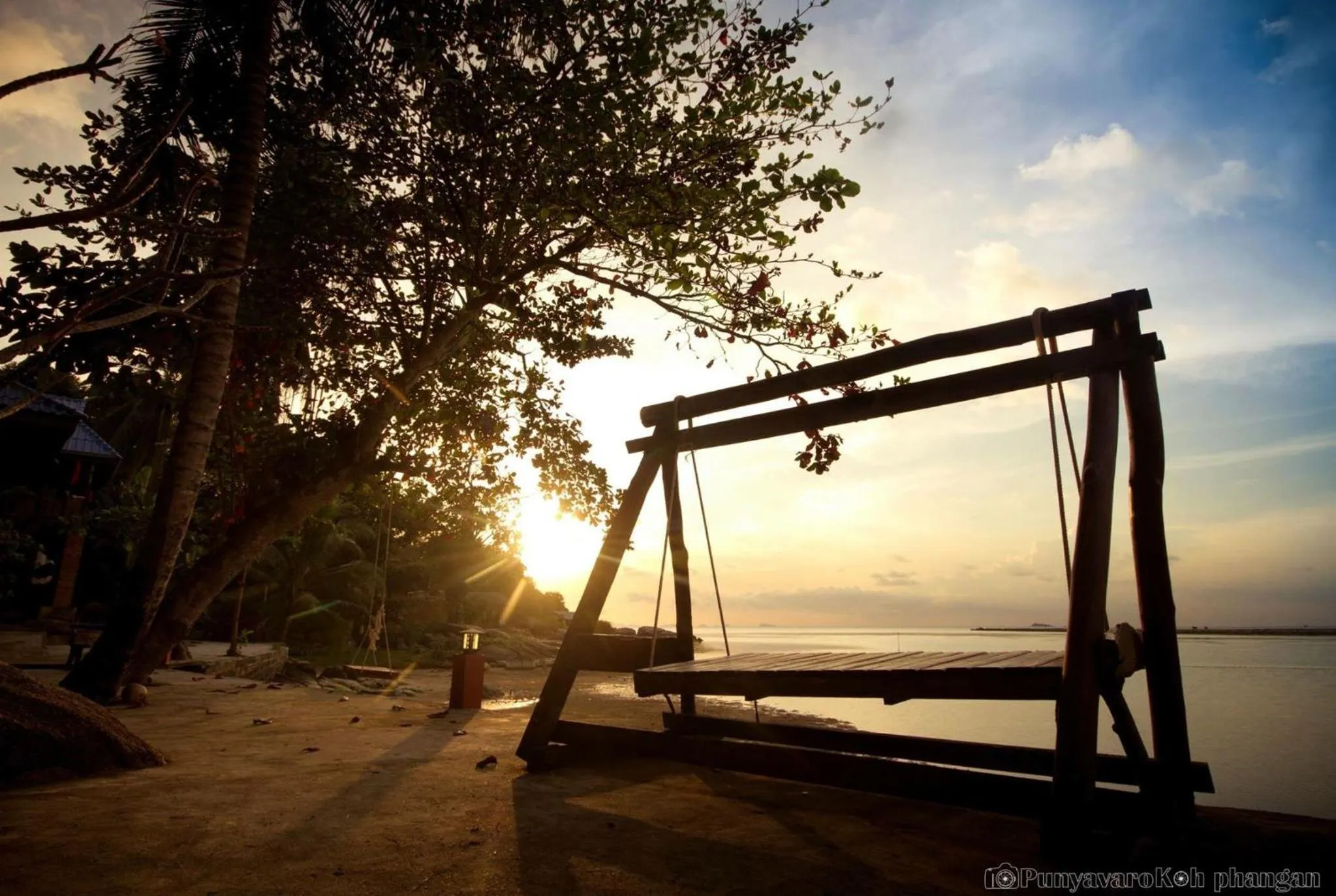 Patio in Tharathip Resort Koh Phangan - SHA Plus