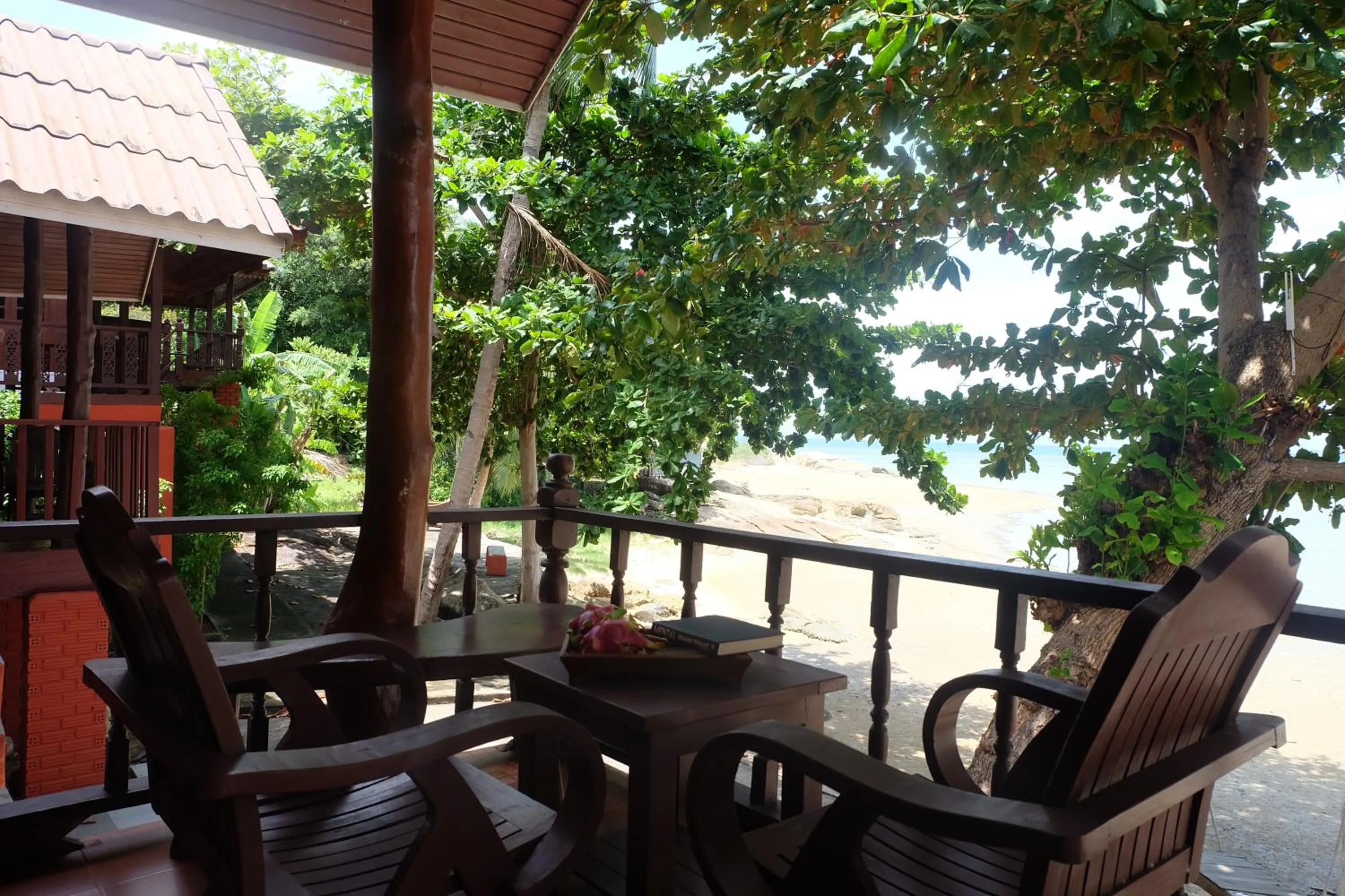 Balcony/Terrace in Tharathip Resort Koh Phangan - SHA Plus