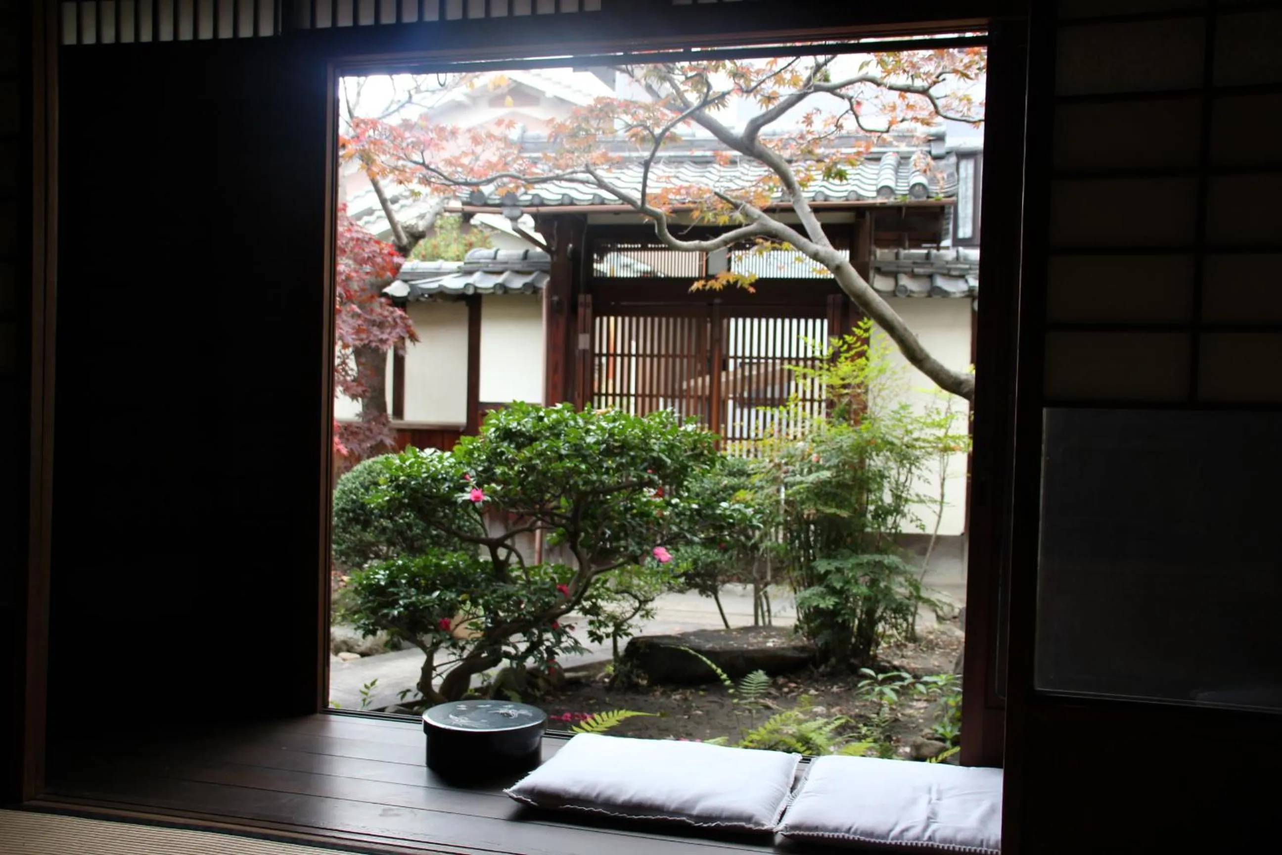 Garden view in HARUYA Naramachi
