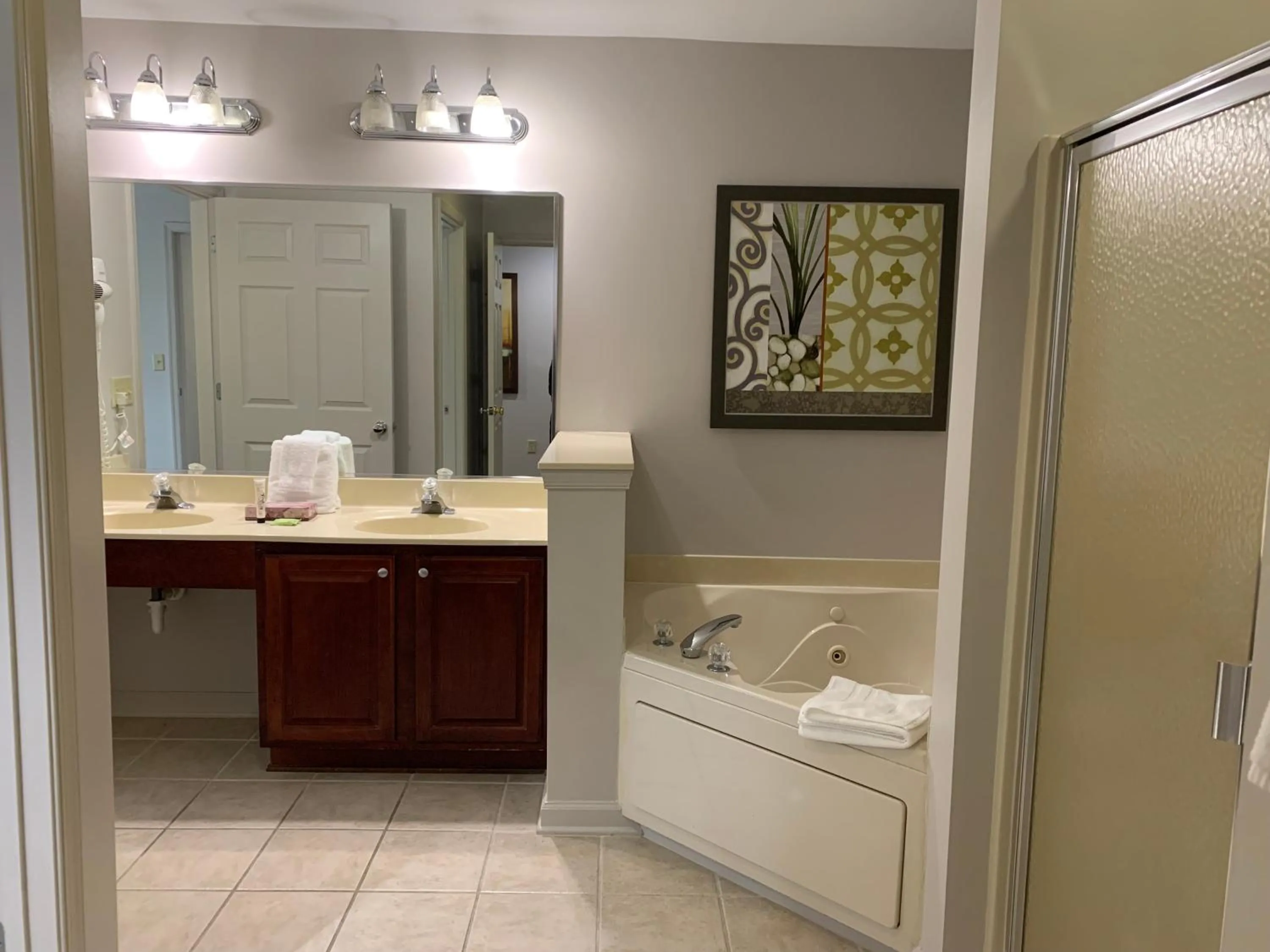 Bathroom in Vacation Village at Williamsburg