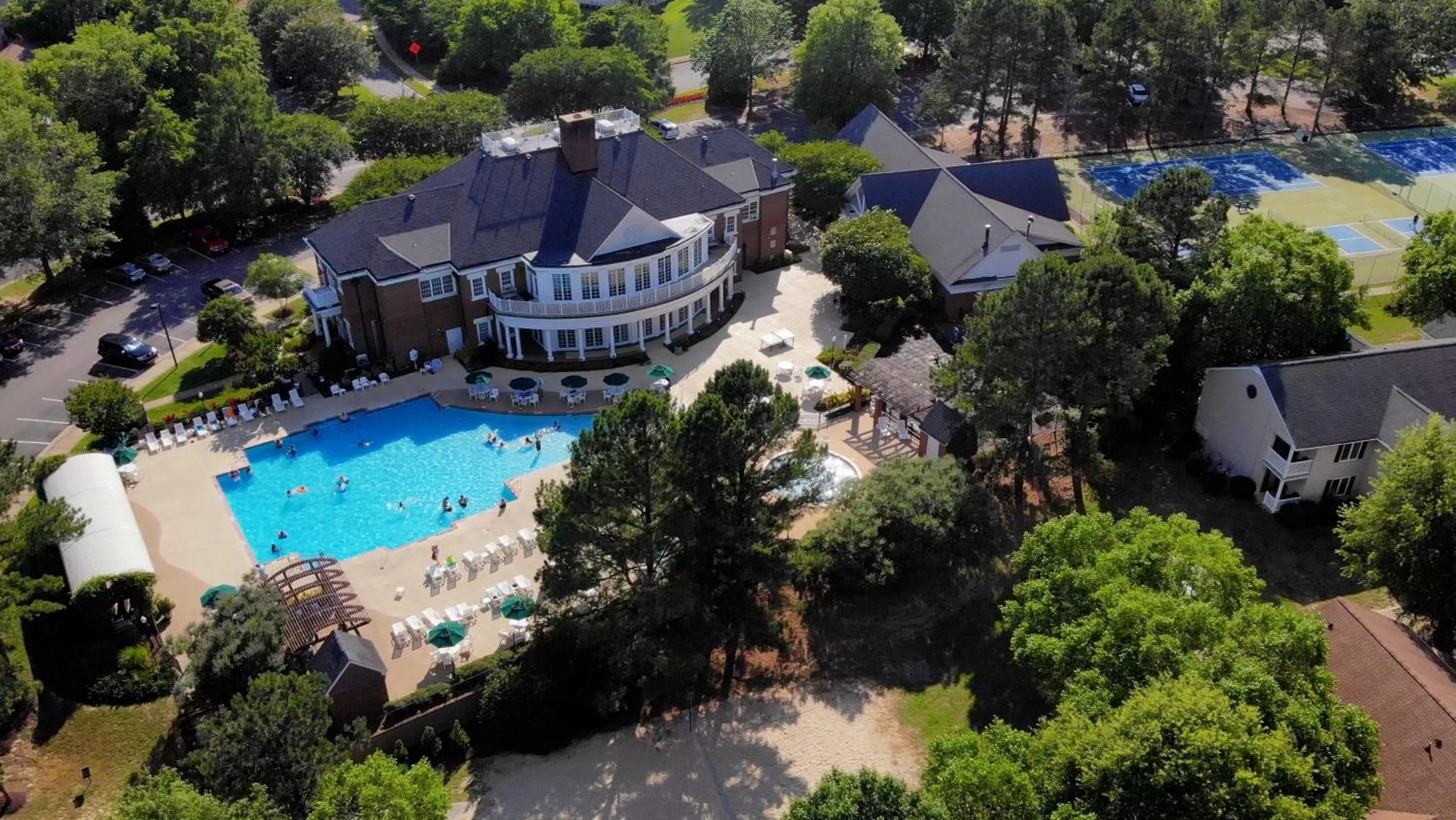 Pool view in Vacation Village at Williamsburg